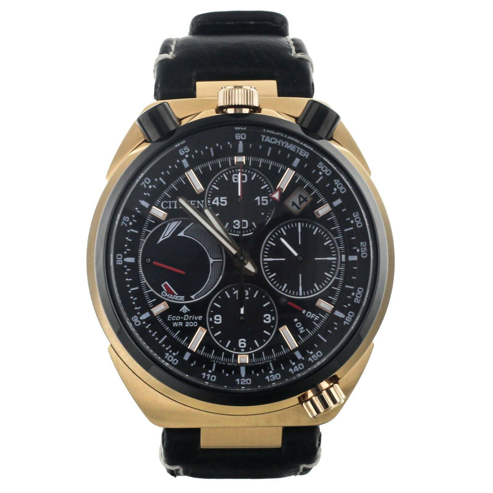 Citizen Tsuno Chronograph Racer LE Eco-drive 45mm Full Set