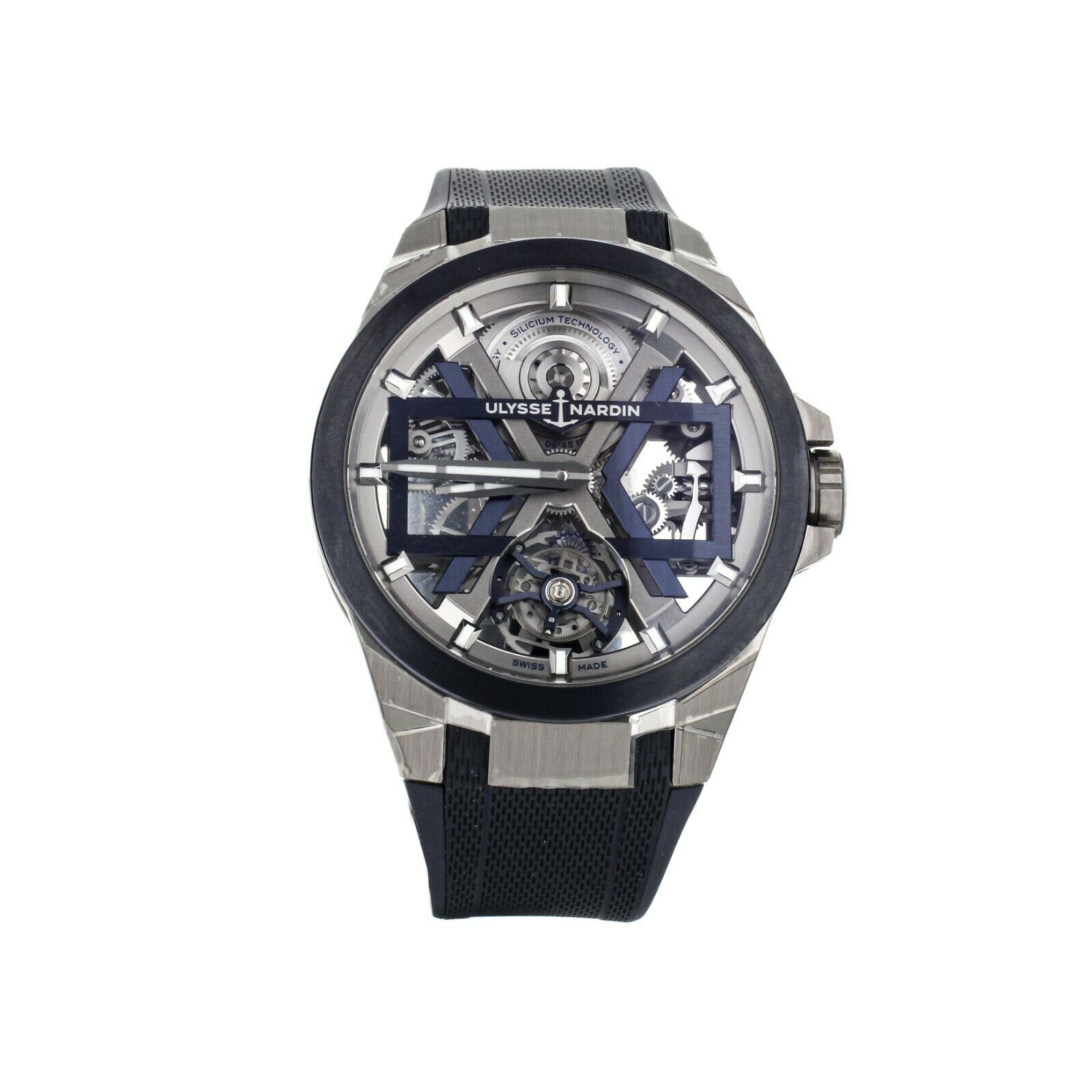 Ulysse Nardin Blast  Skeleton Tourbillion Titanium 45mm  Full Set