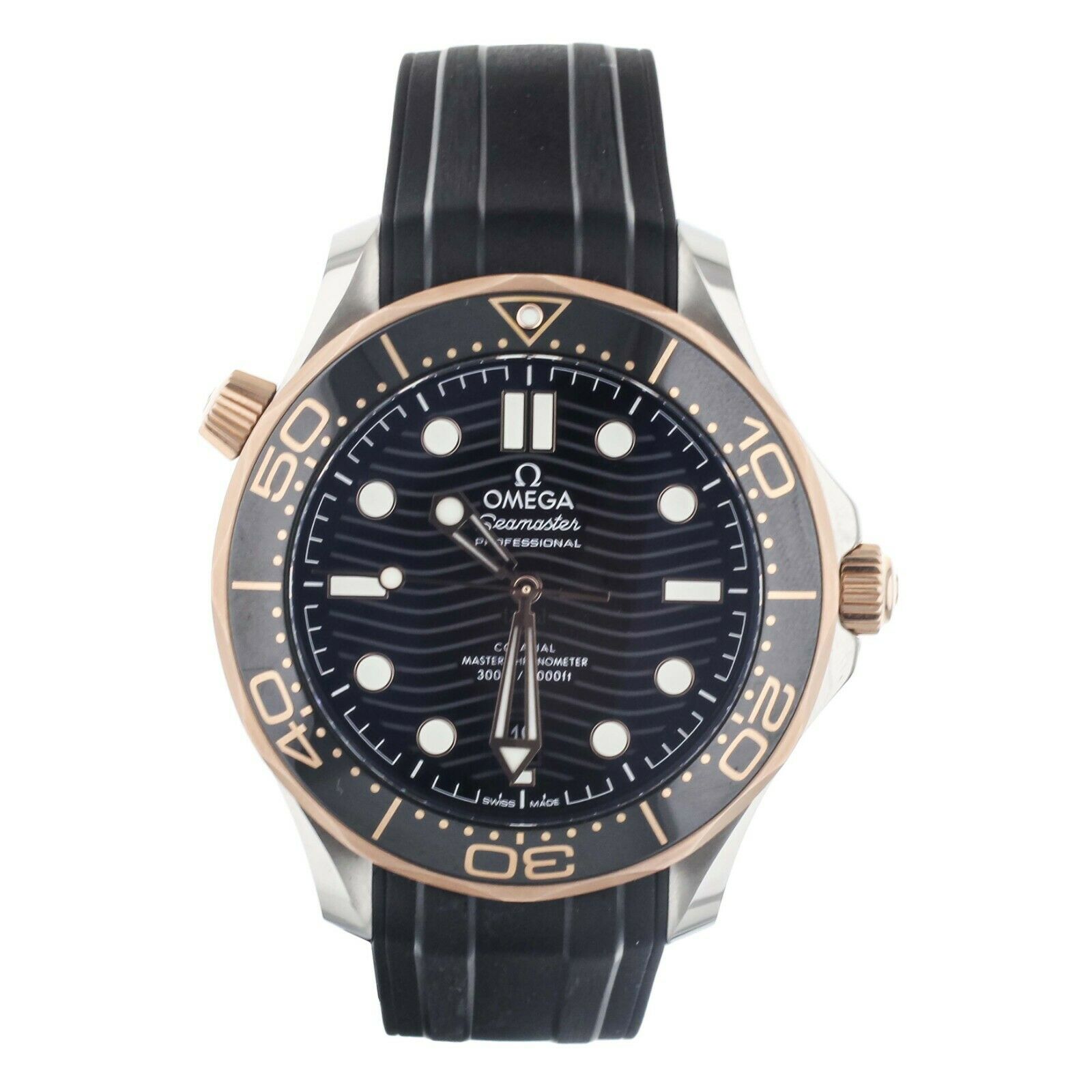 Omega Seamaster 300m Stainless Steel Rose Gold 42mm  Full Set