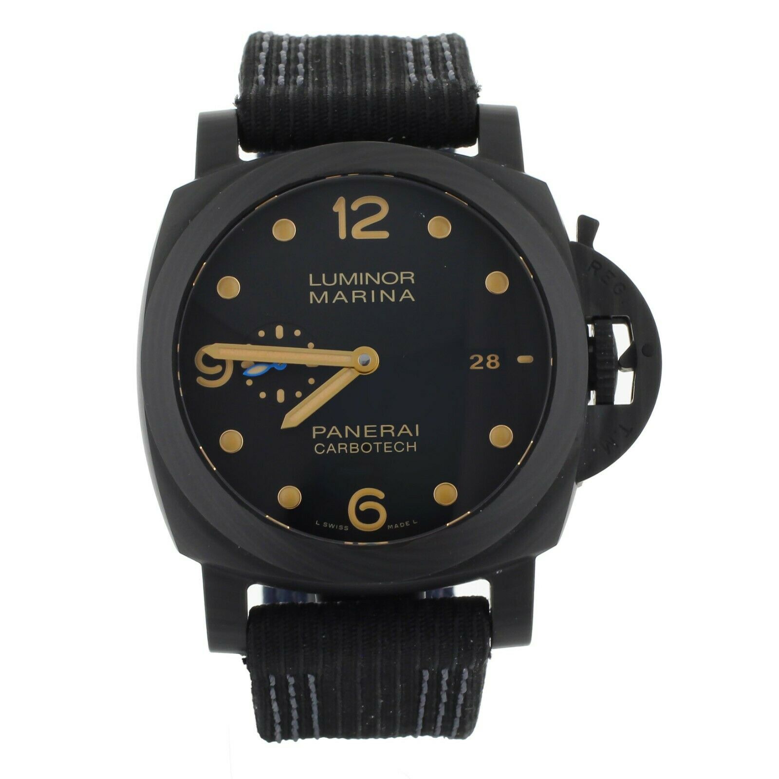 Panerai Luminor Marina 1950 3 Days Carbotech Recycled PET strap 44mm Pam661