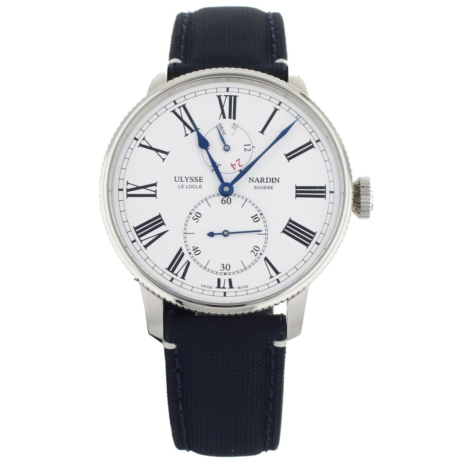 Ulysse Nardin Marine Chronometer Torpilleur Semper Fortis 44mm 1183-320 Full Set