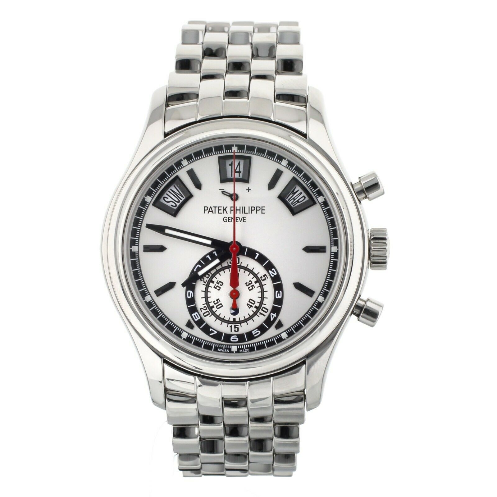 Patek Philippe Annual Calendar Chronograph White Dial 40mm