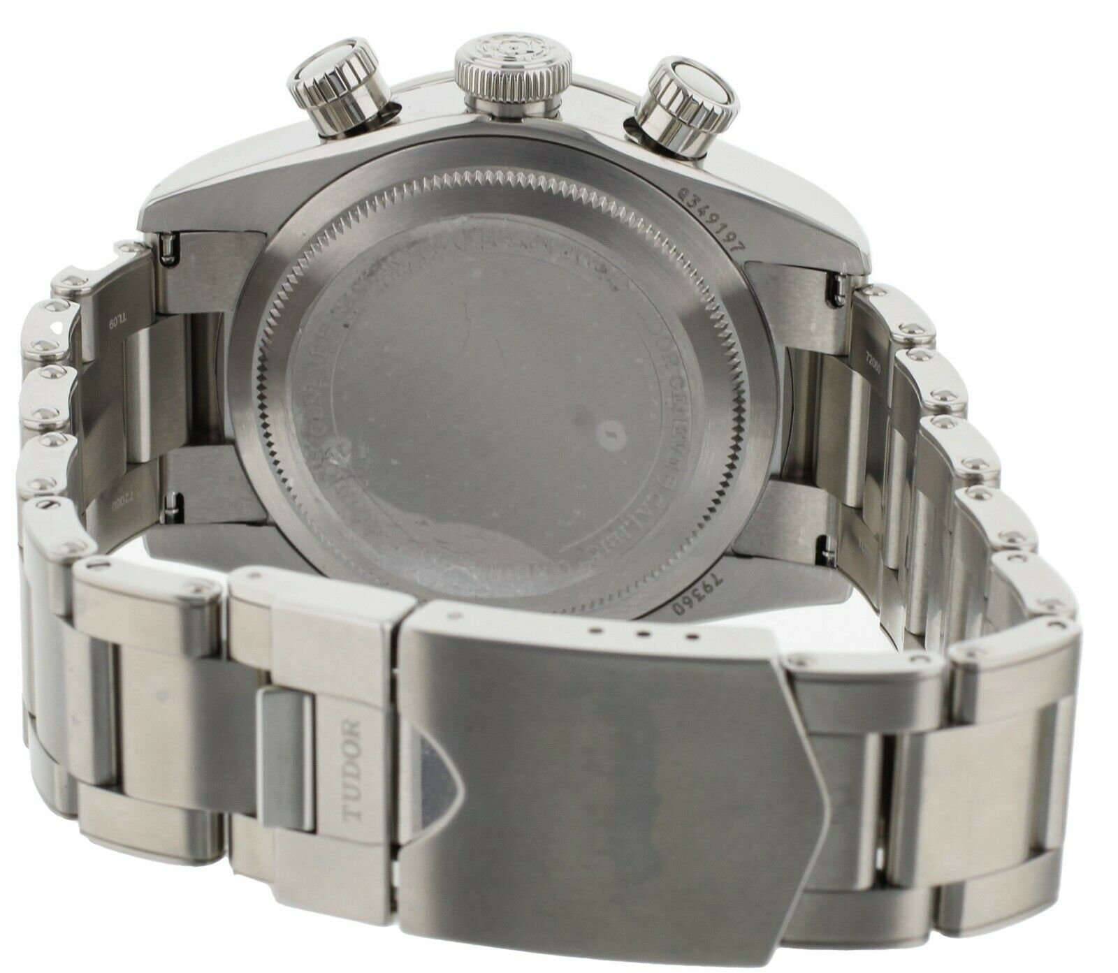 Tudor Black Bay Chrono Black Dial Stainless Steel Bracelet 41mm
