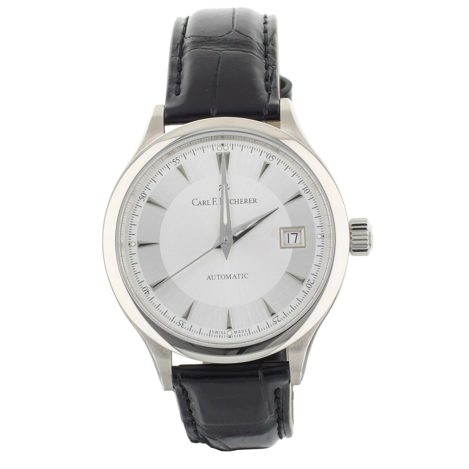 Carl F. Bucherer Manero Autodate Stainless Steel 38mm  Full Set