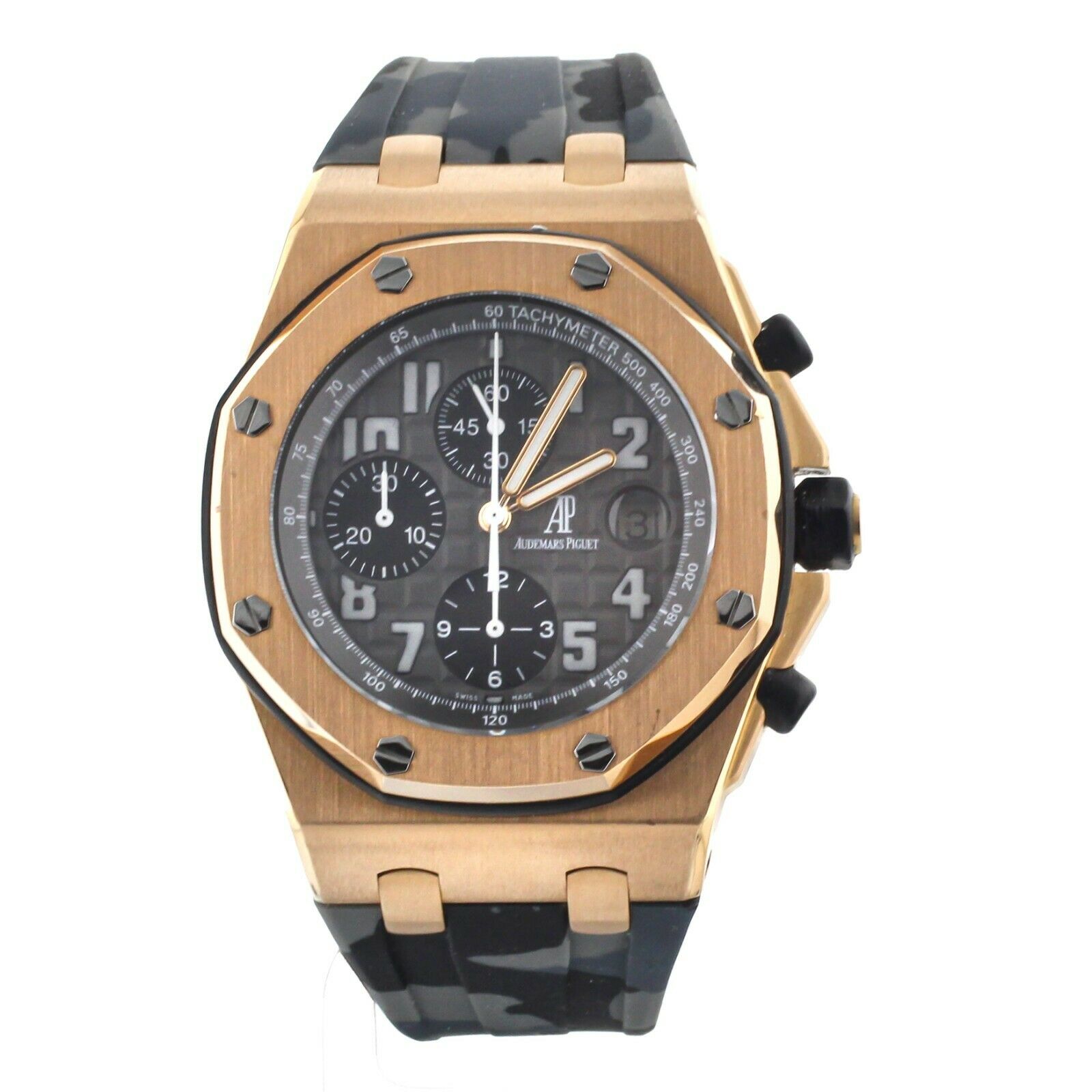 Audemars Piguet Royal Oak Offshore Stripped Rubberclad Camo Rubber 42mm