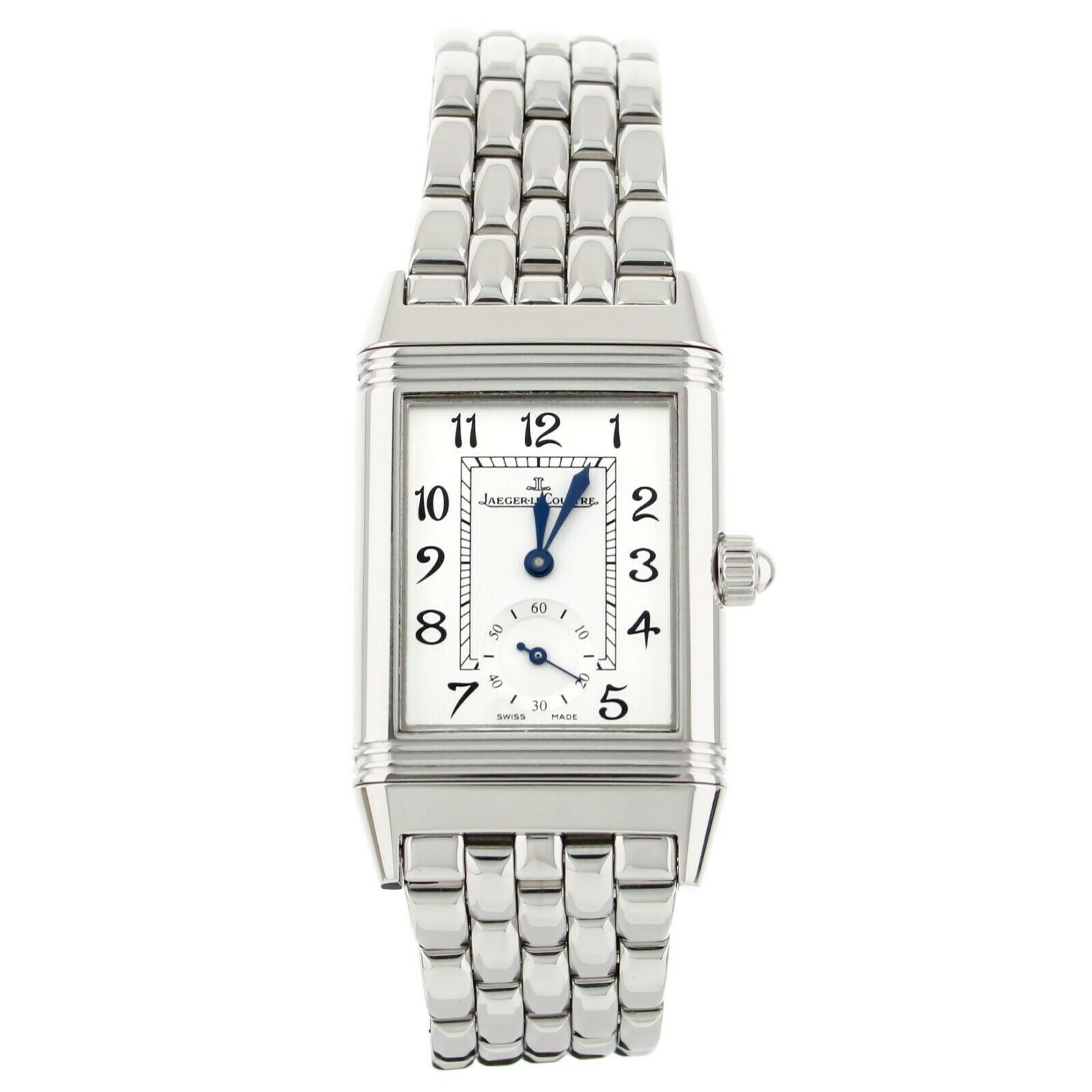 Jaeger-LeCoultre Reverso Duetto Silver  Grey Dials Stainless Steel