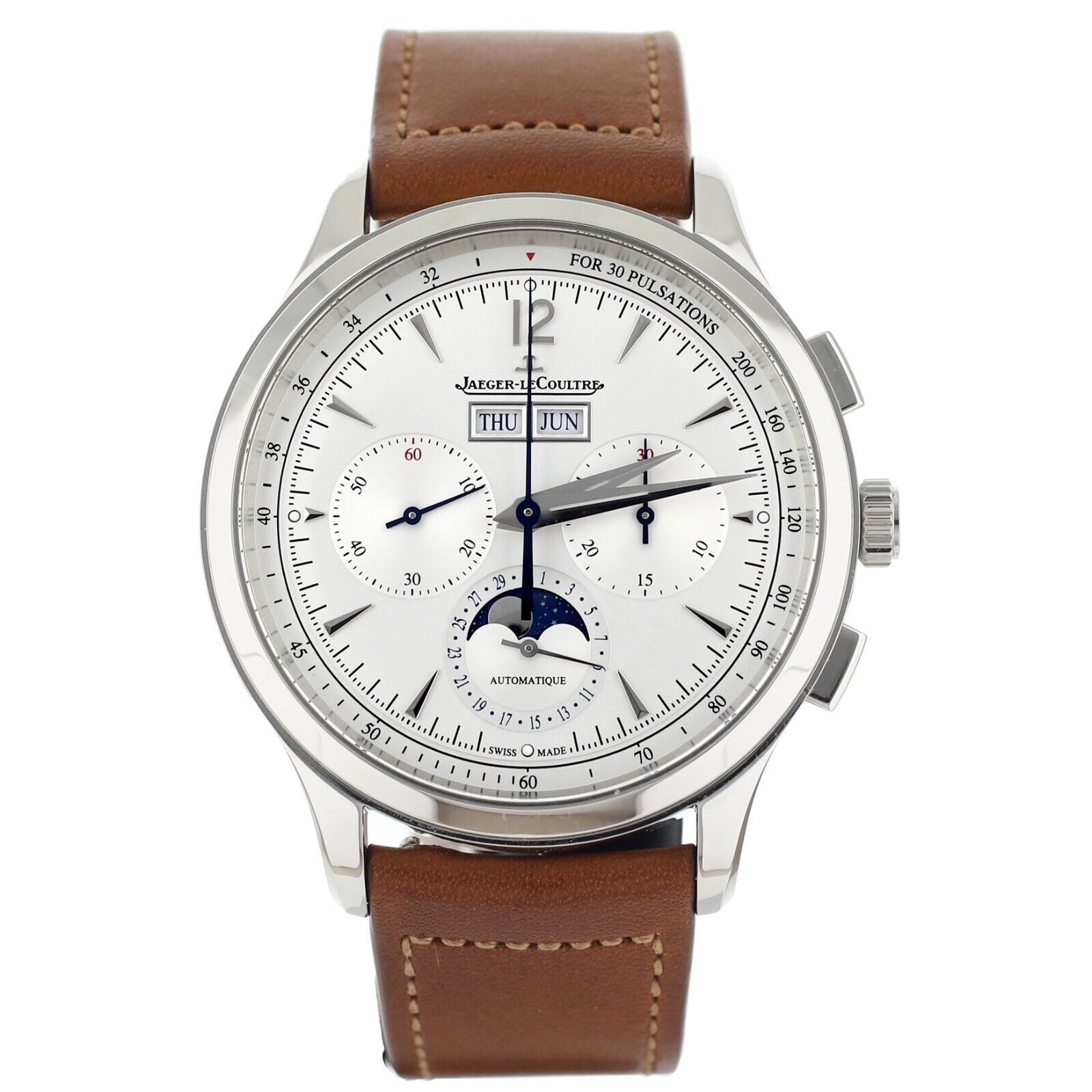 Jaeger-LeCoultre Master Control Calendar Silver Dial Automatic