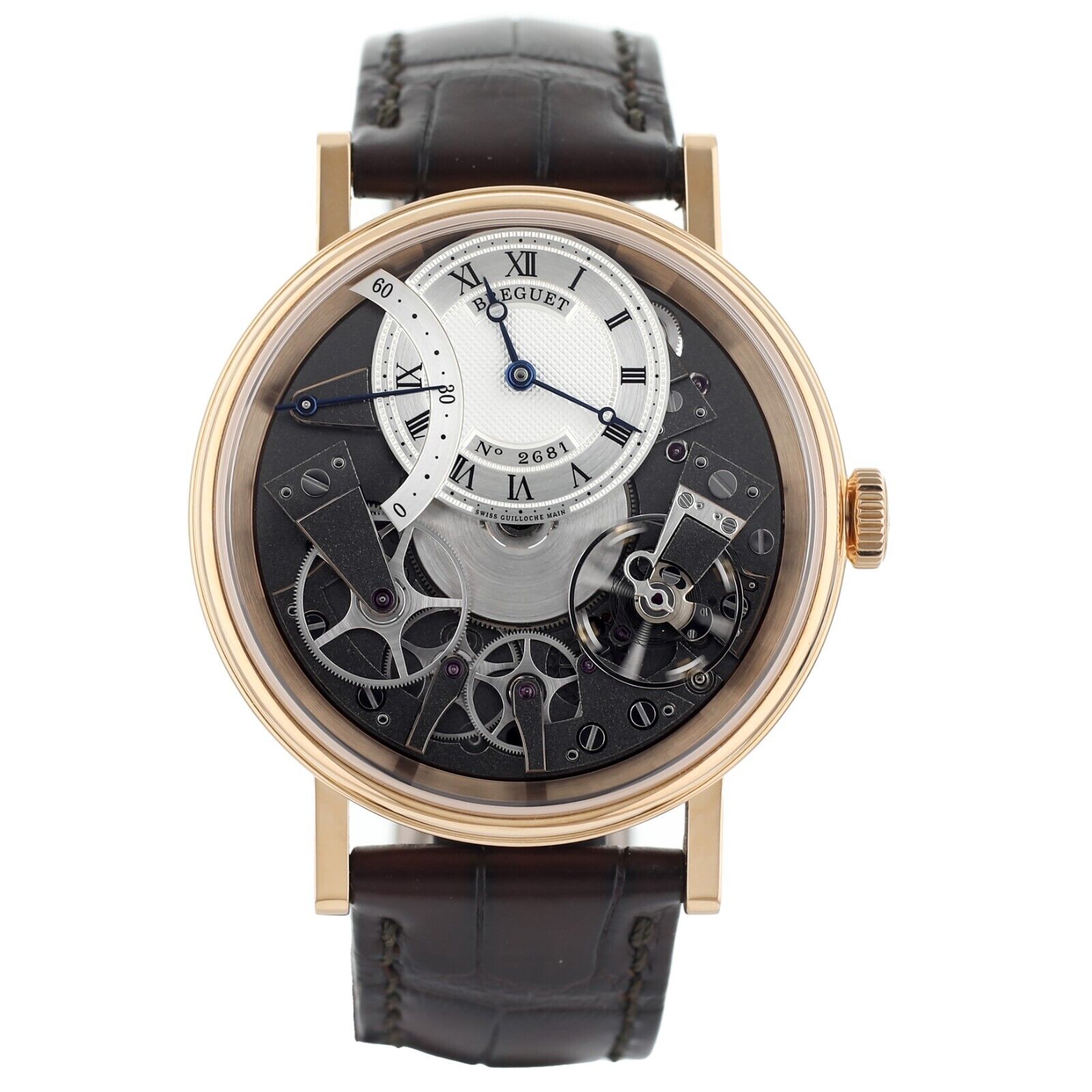 Breguet Tradition   Skeleton Dial Rose Gold 40mm  Full Set
