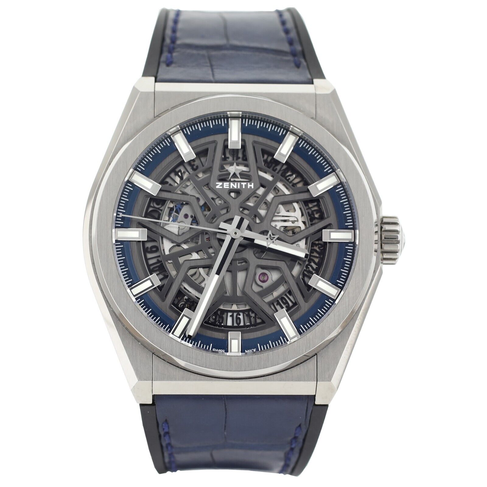 Zenith Defy Classic Skeleton Dial Titanium  Full Set