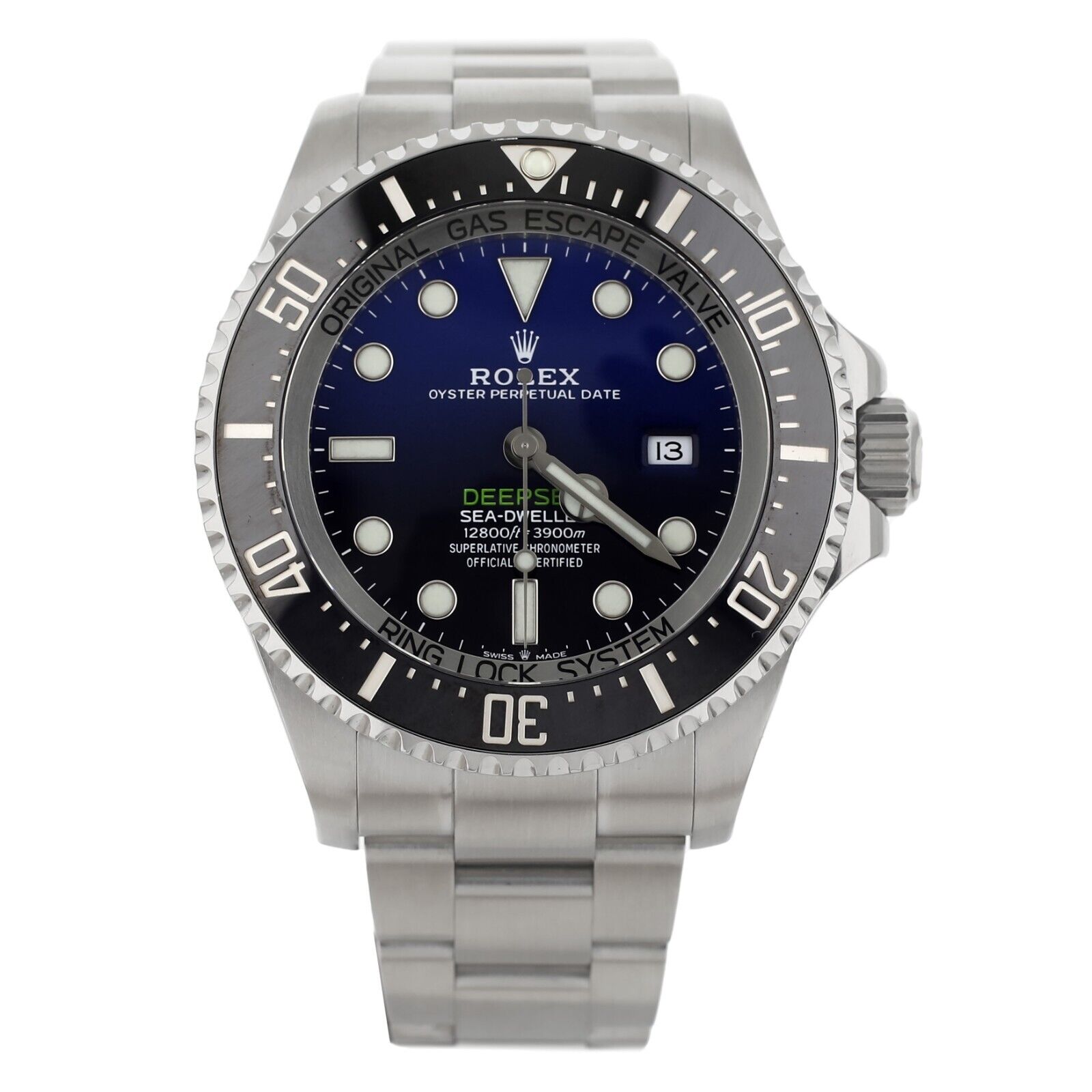 Rolex Sea-Dweller Deepsea Blue Dial Stainless Steel Automatic