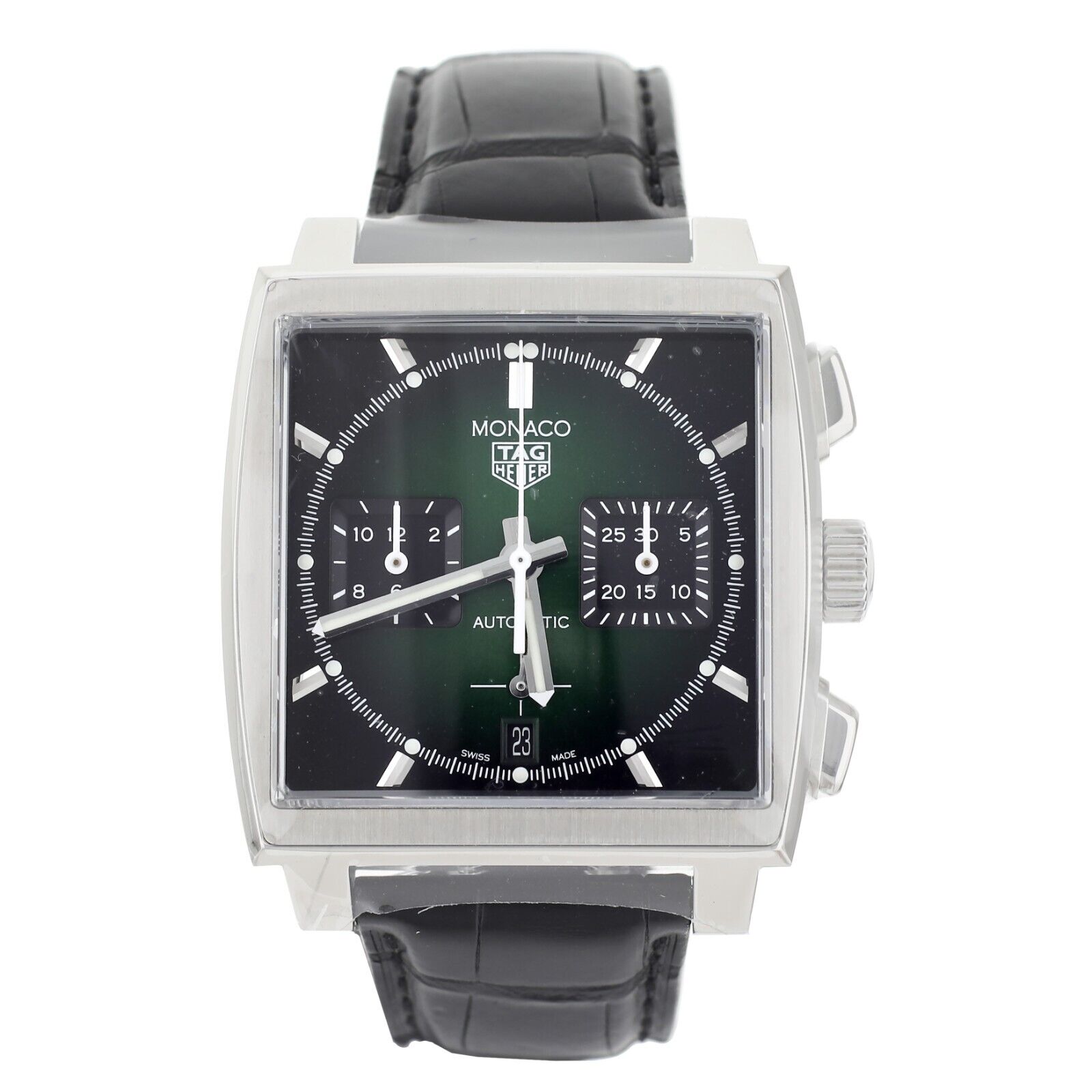 Tag Heuer Monaco Chronograph Green Dial Stainless Steel