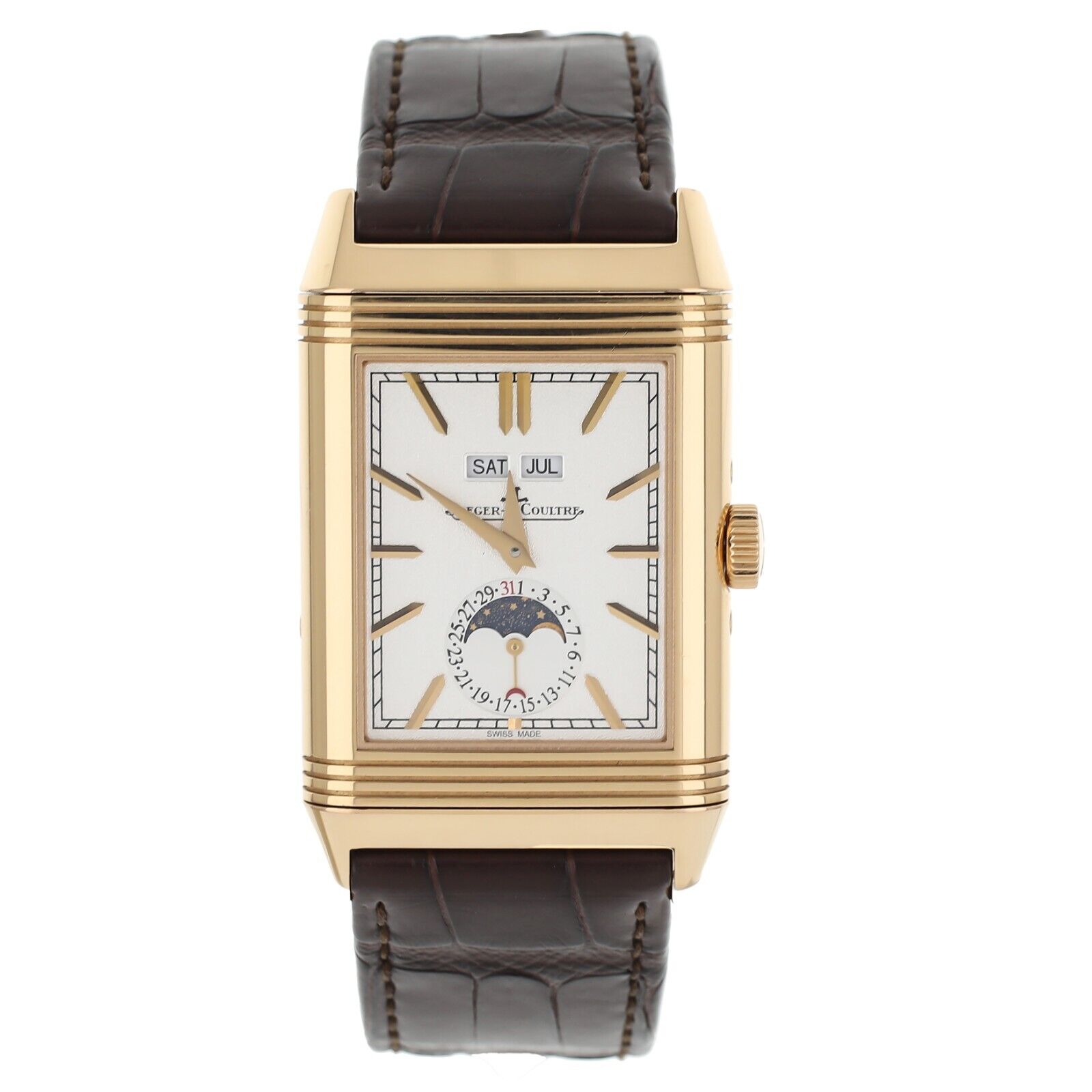 Jaeger-LeCoultre Reverso Tribute DuoFace Calendar Rose Gold