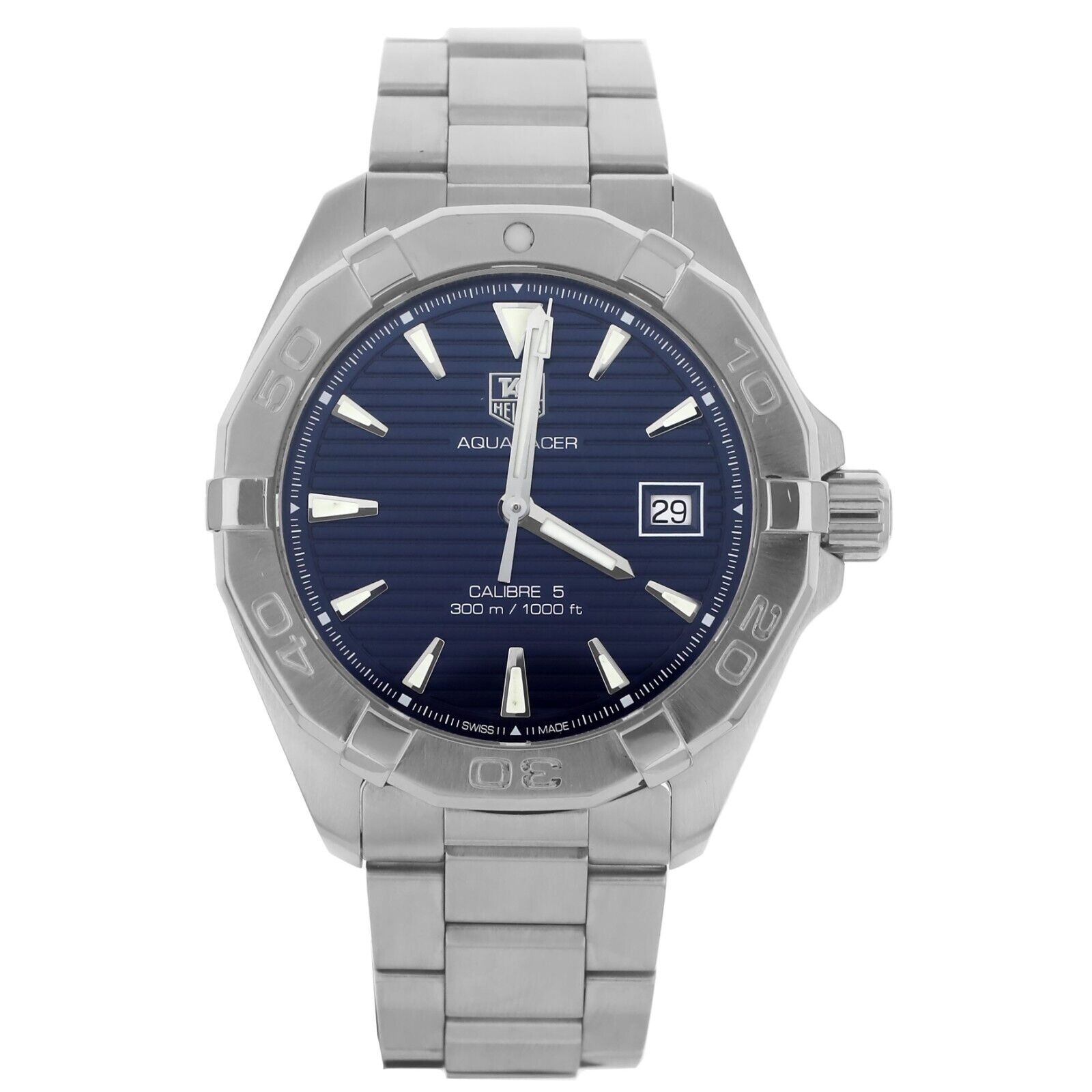 Tag Heuer Aquaracer Blue Dial Steel Automatic