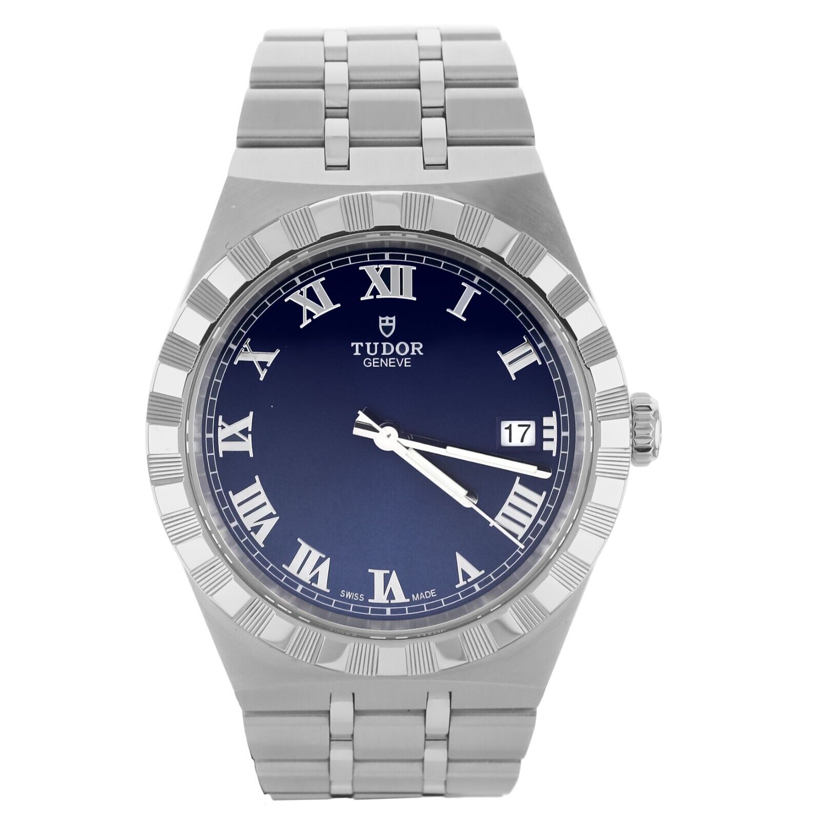 Tudor Royal Blue Dial Stainless Steel Bracelet Automatic   Full Set
