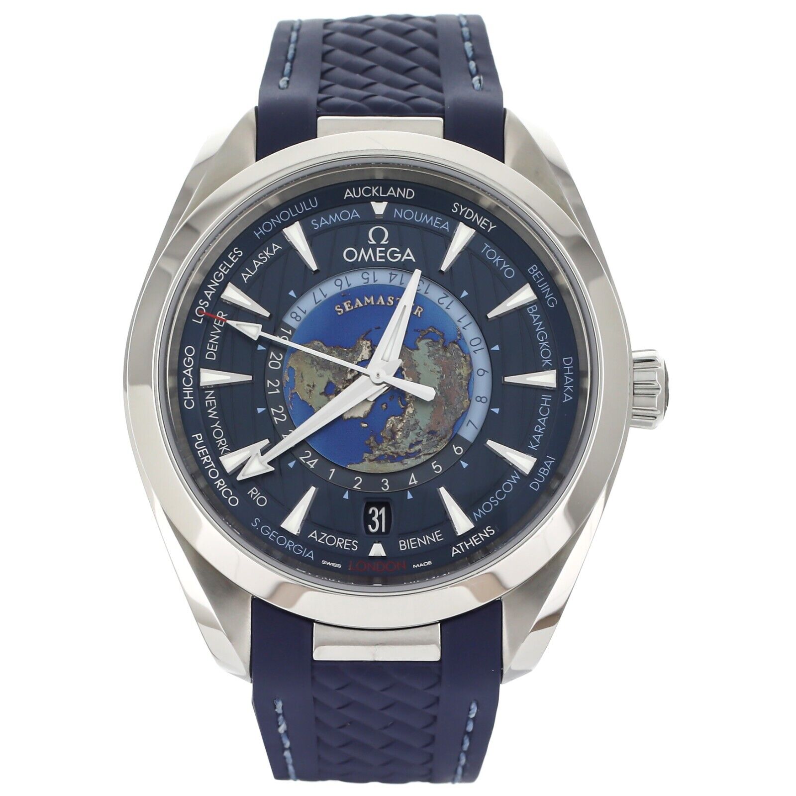 Omega Seamaster GMT WorldTimer Steel Automatic  Full Set