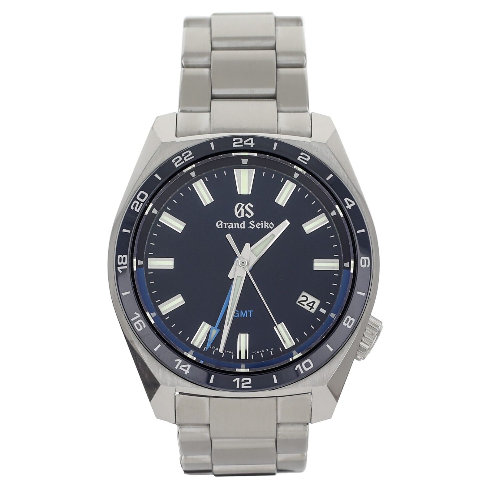Grand Seiko GMT Sport Collection Blue Dial Steel Quartz