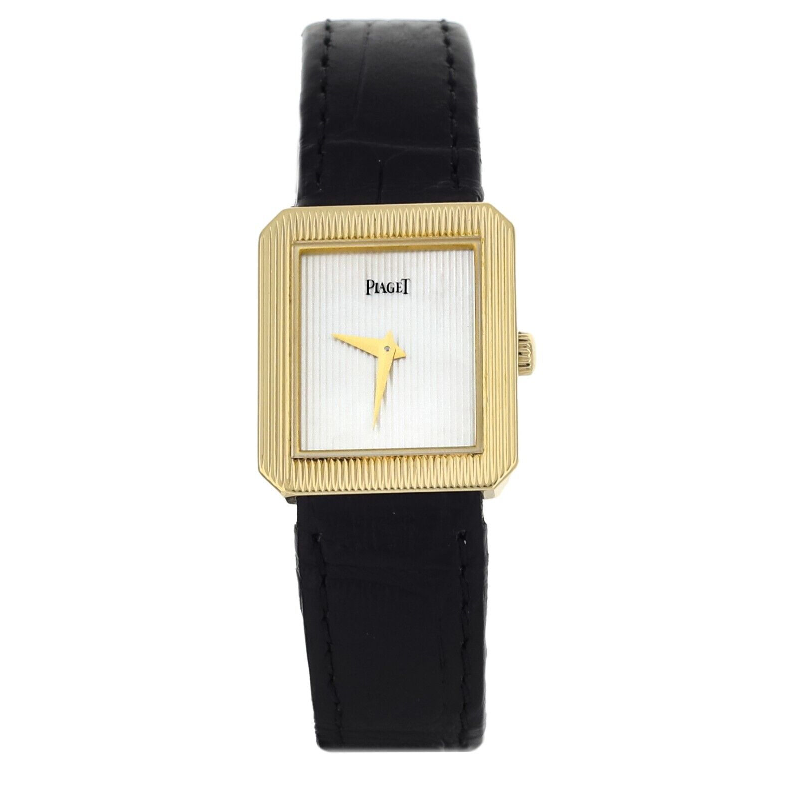 Piaget Protocole Yellow Gold Case Silver Dial Manual Movement  Watch Only