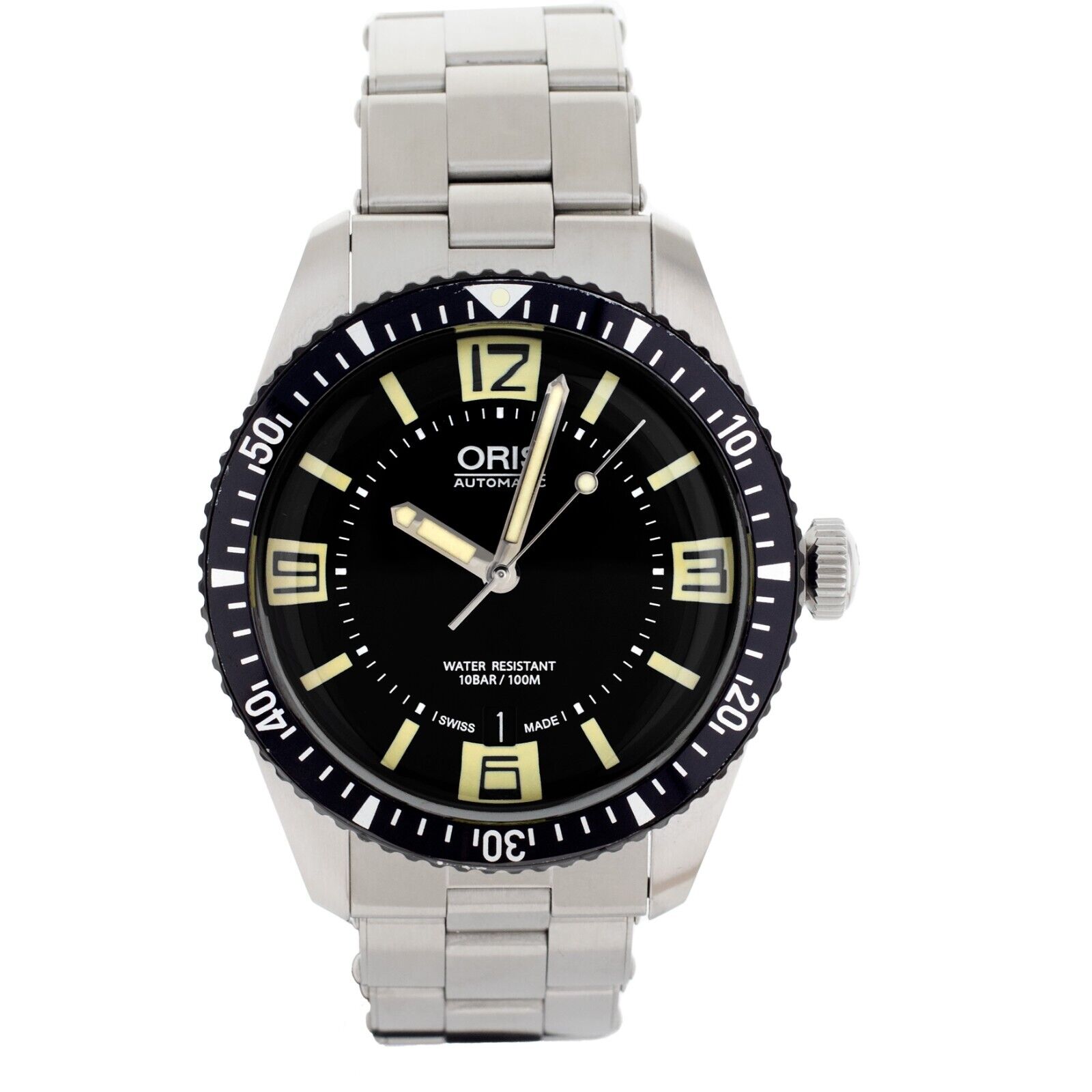 Oris Divers Sixty-Five Black Dial Steel Automatic