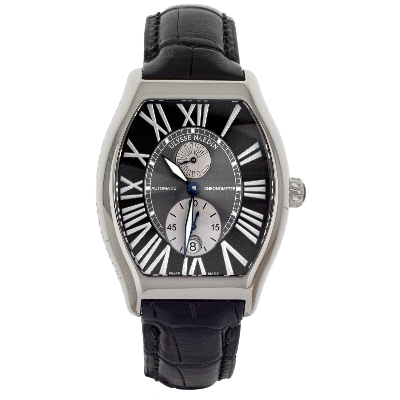 Ulysse Nardin Michelangelo Gigante Black Dial Stainless Steel