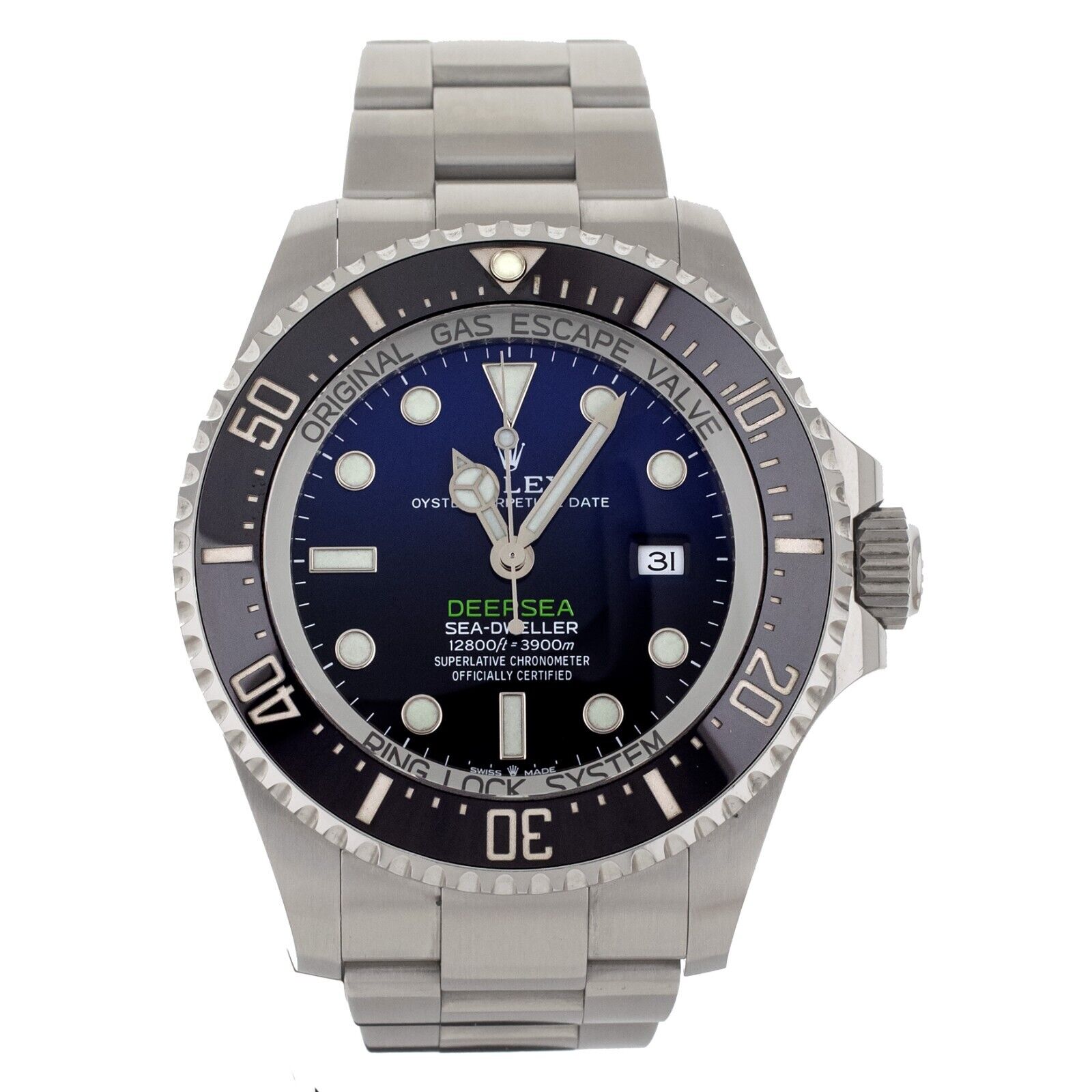 Rolex Deepsea Sea-Dweller Blue & Black Dial Steel Automatic