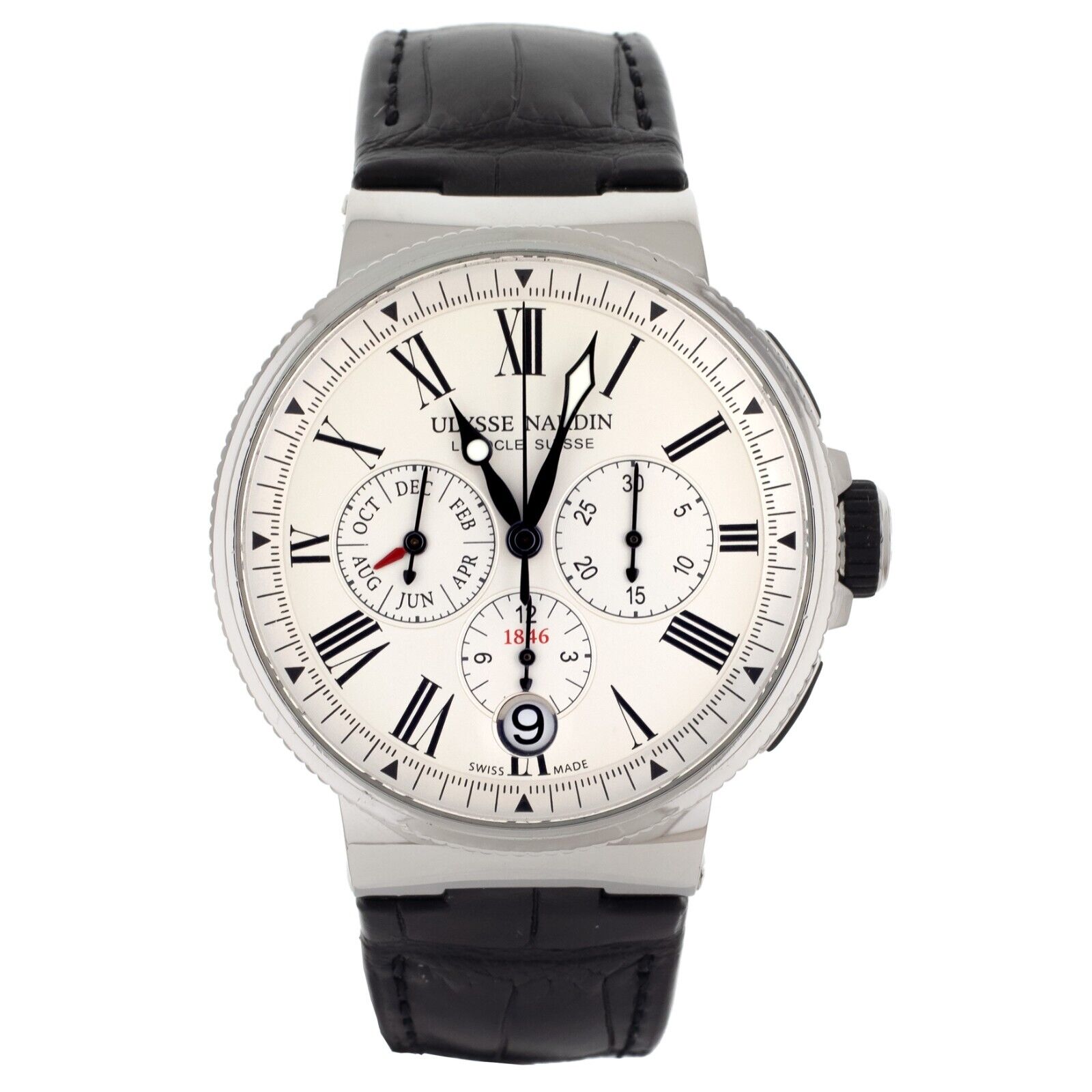 Ulysse Nardin Marine Chronograph Annual Calendar Steel Automatic 43MM