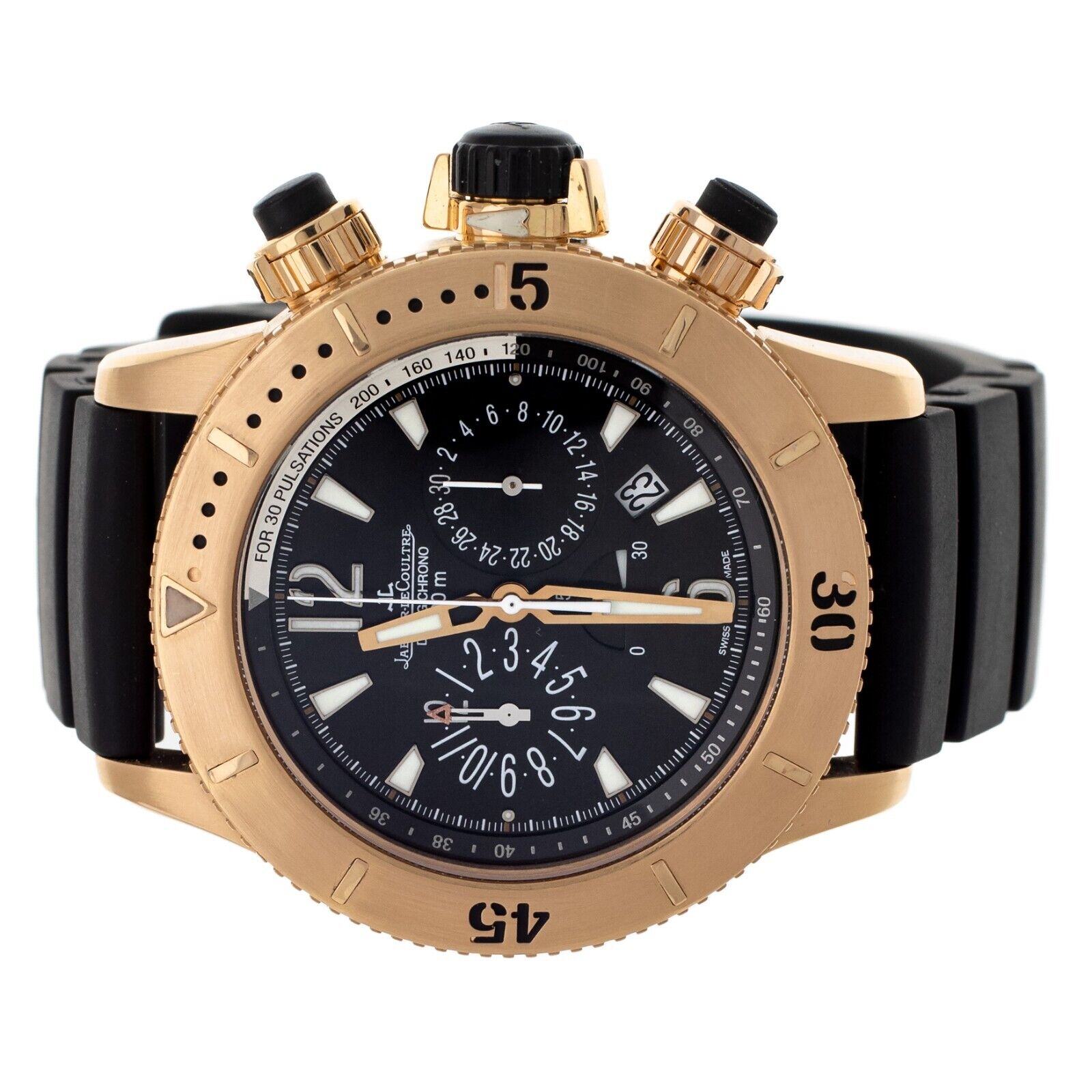 Jaeger-LeCoultre Master Compressor Chrono Diving Rose Gold 