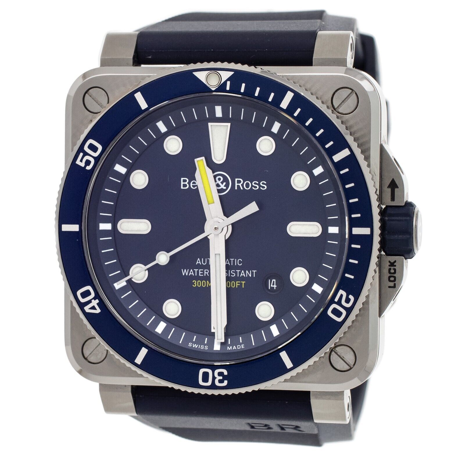 Bell & Ross  Diver Blue Stainless Steel 42mm