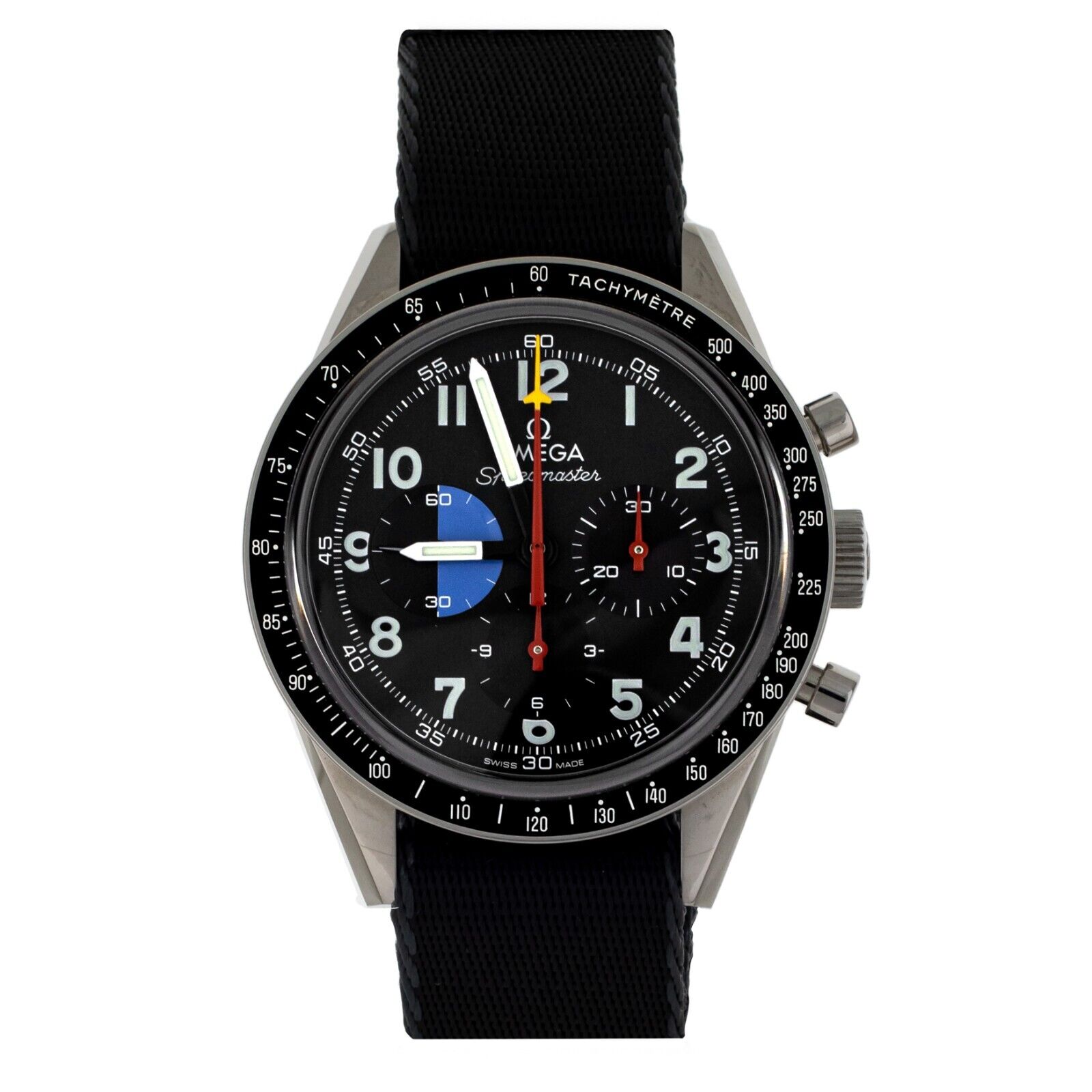 Omega Hodinkee Speedmaster Grey Dial Nato Strap Watch