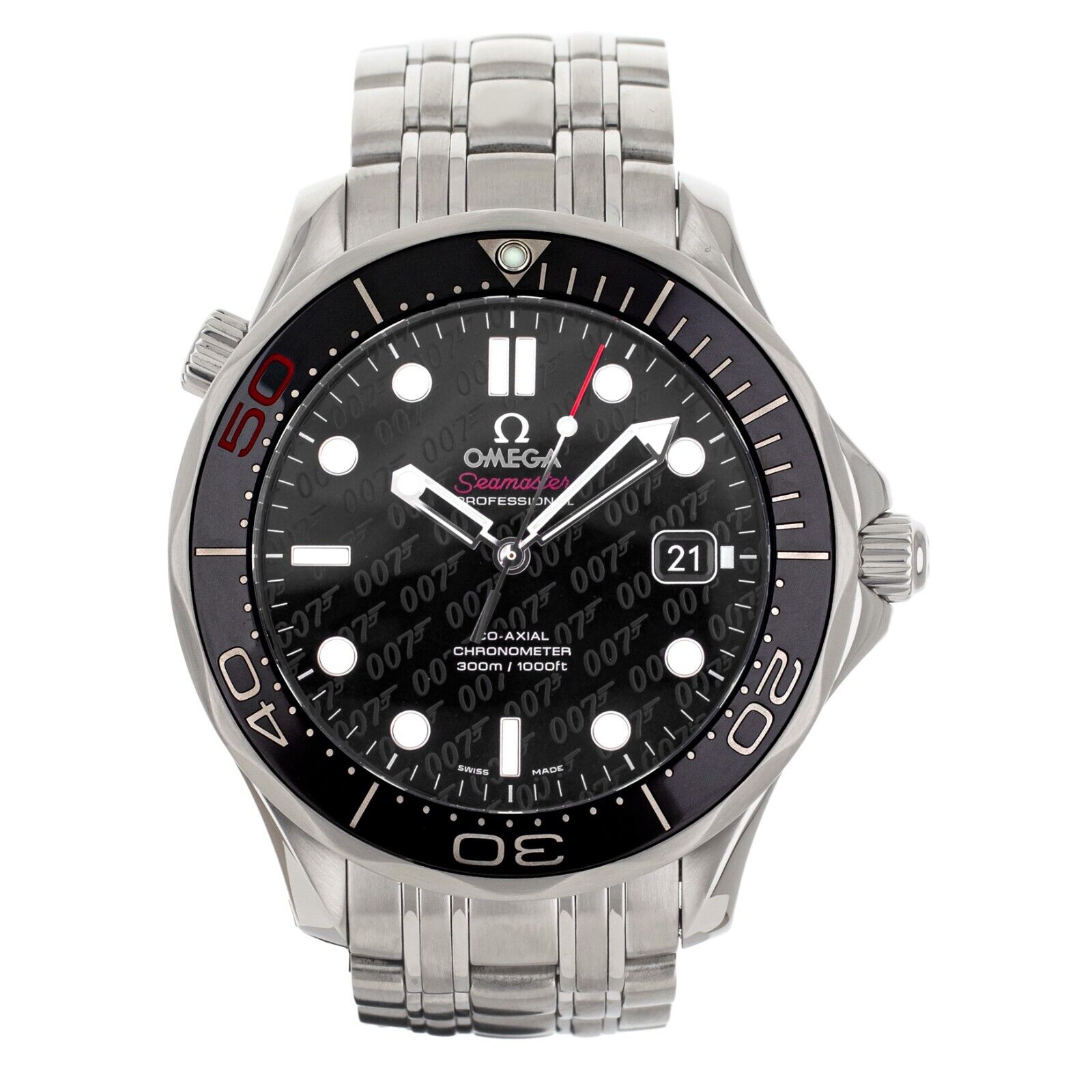 Omega Seamaster Diver 300m James Bond 50th Anniversary LE Watch