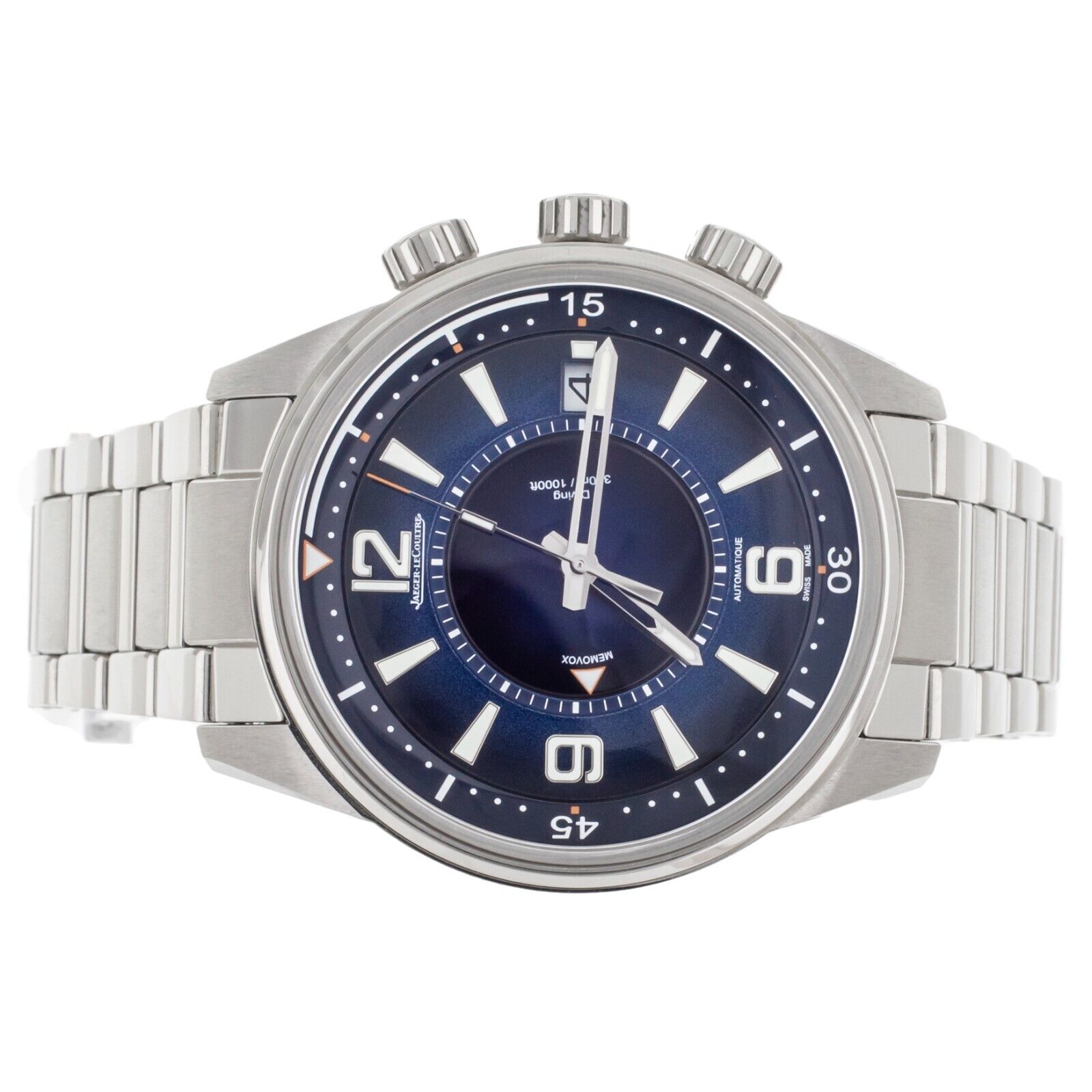 Jaeger-LeCoultre Polaris Mariner Memovox Blue Dial Alarm | Jaeger