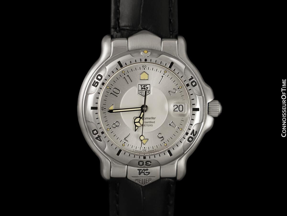 TAG Heuer Professional 6000 Mens Full Size Divers SS Steel