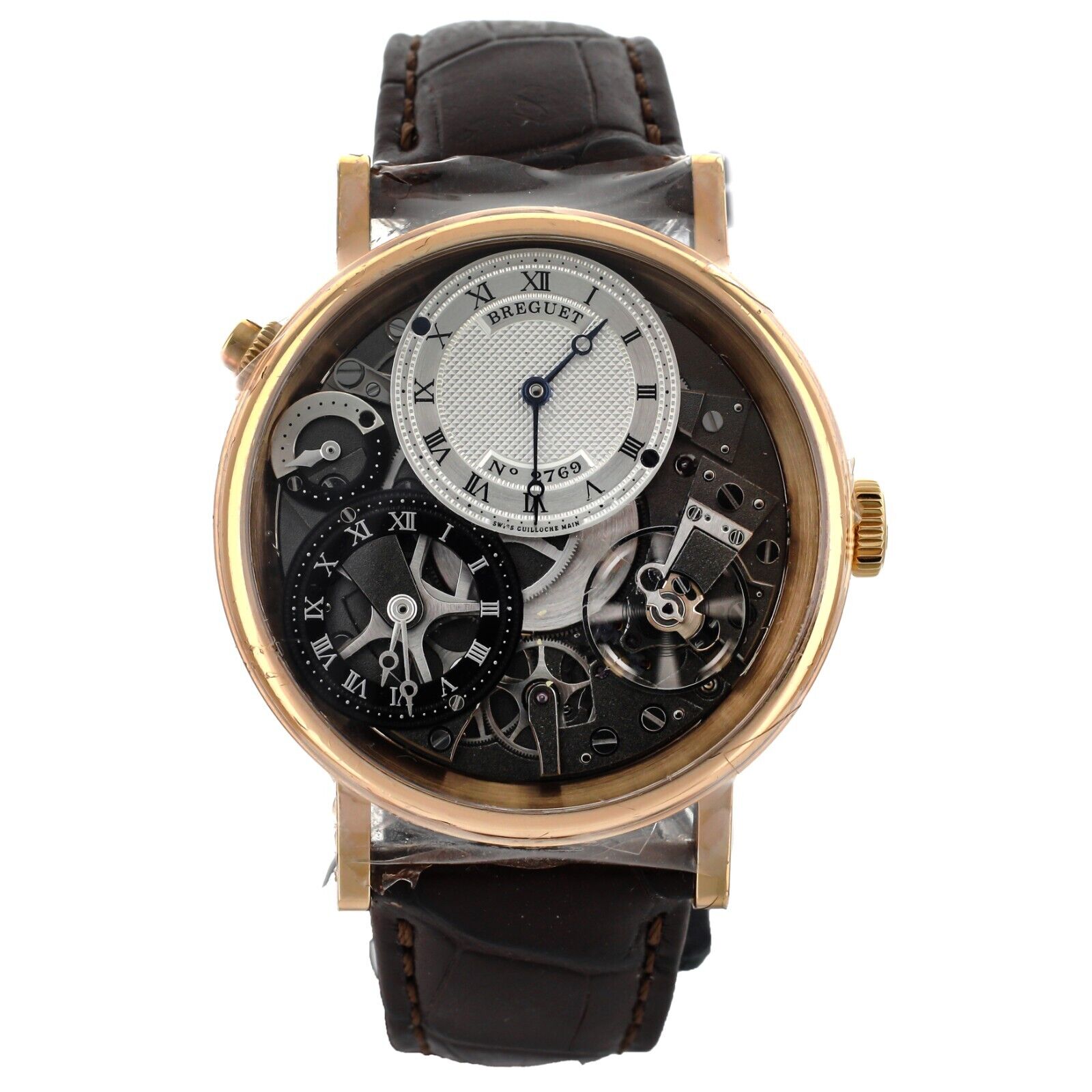 Breguet Tradition GMT Skeleton Rose Gold Manual