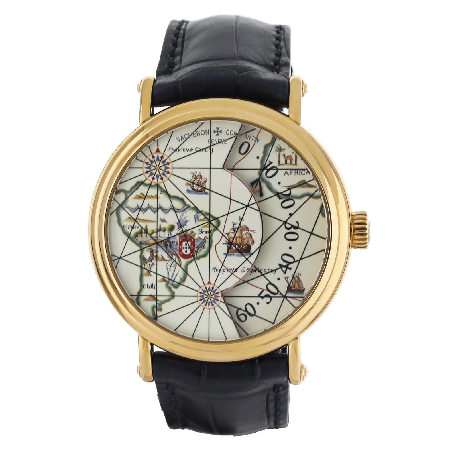 Vacheron Constantin Metiers D'art Map Rose Gold