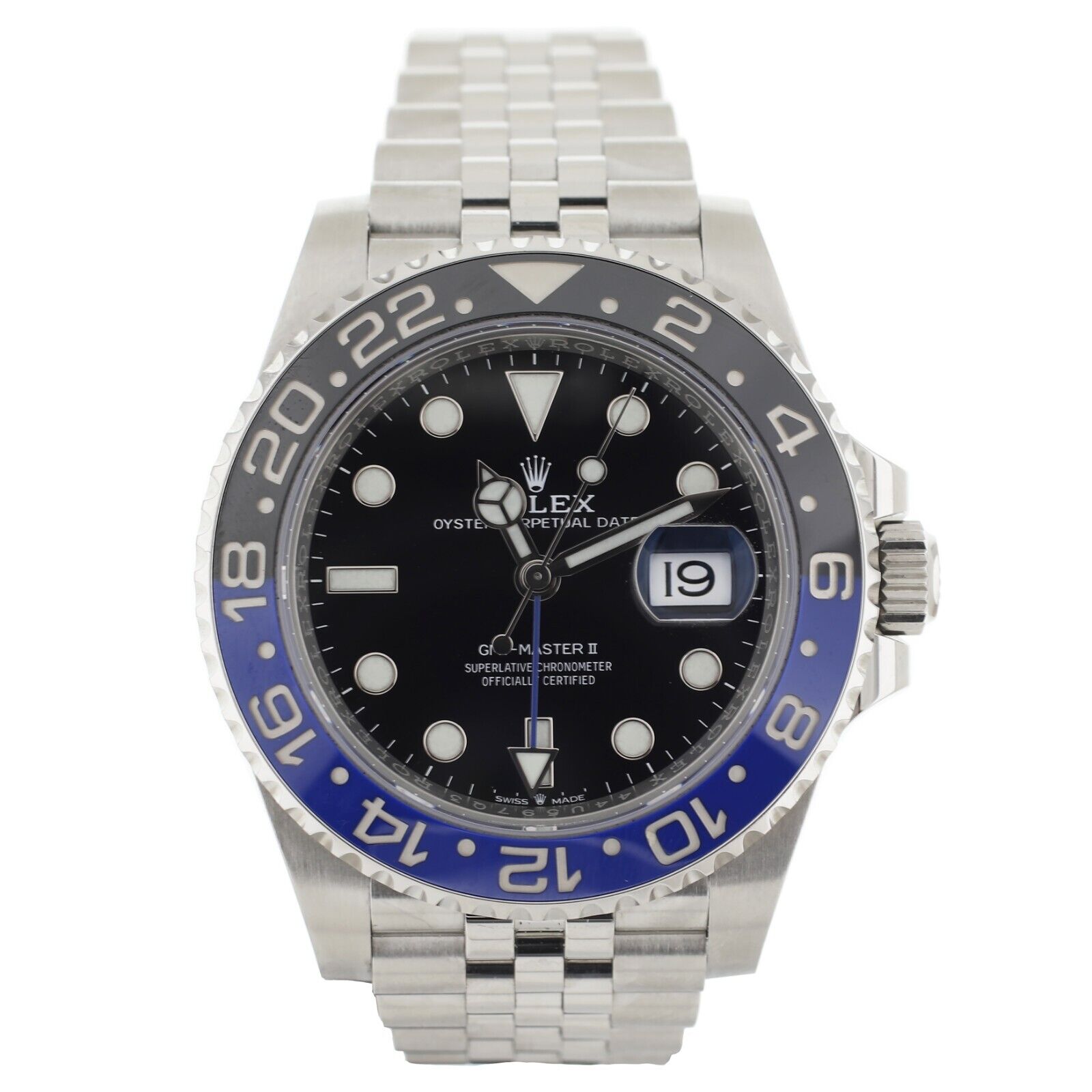 Rolex GMT-Master II Black Blue GMT Stainless Steel