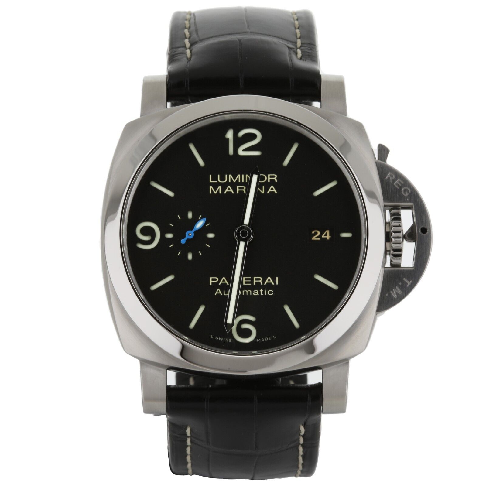 Panerai Luminor Marina Stainless Steel Black Dial