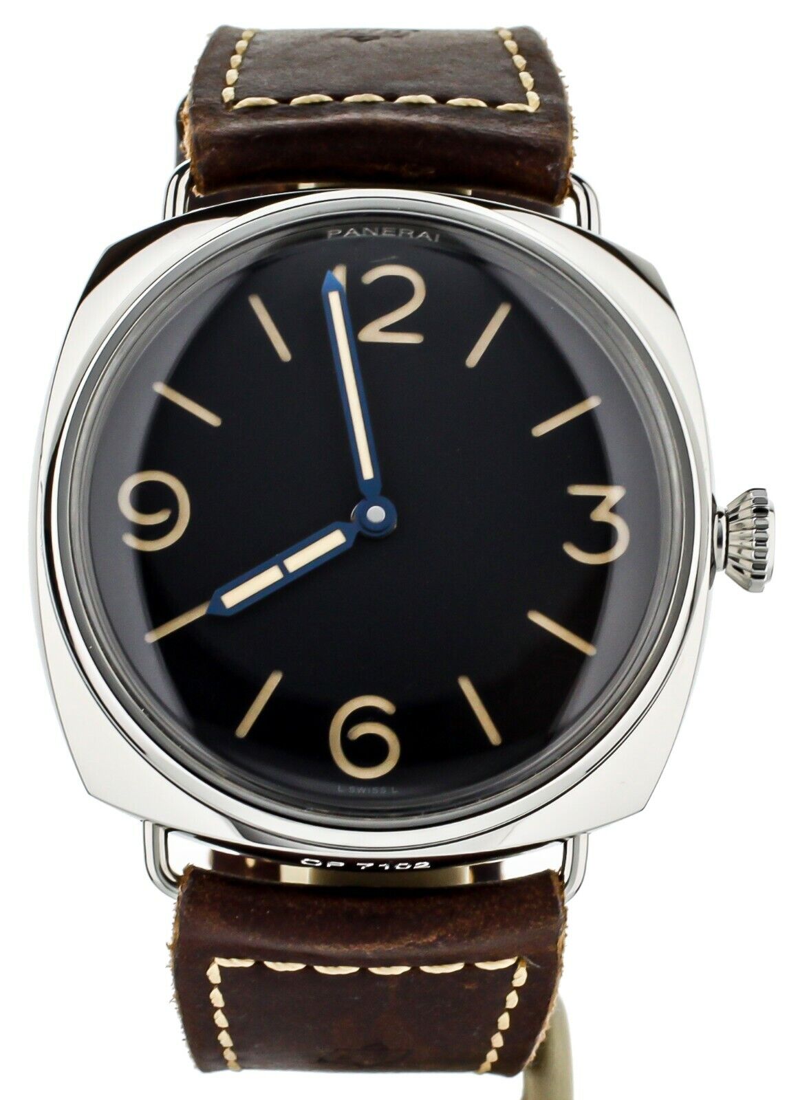 Panerai Radiomir  Acciaio Stainless Steel Black Dial