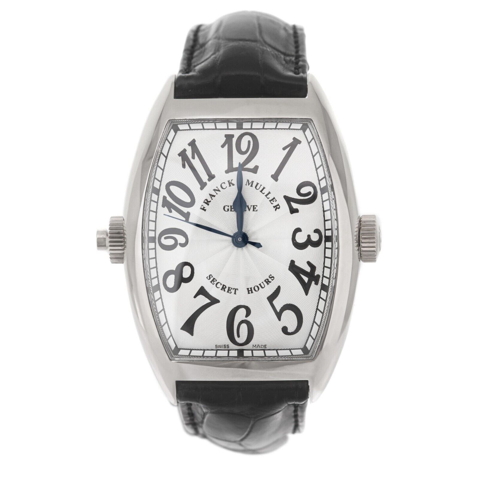 Frank Muller Secret Hour White Gold Watch