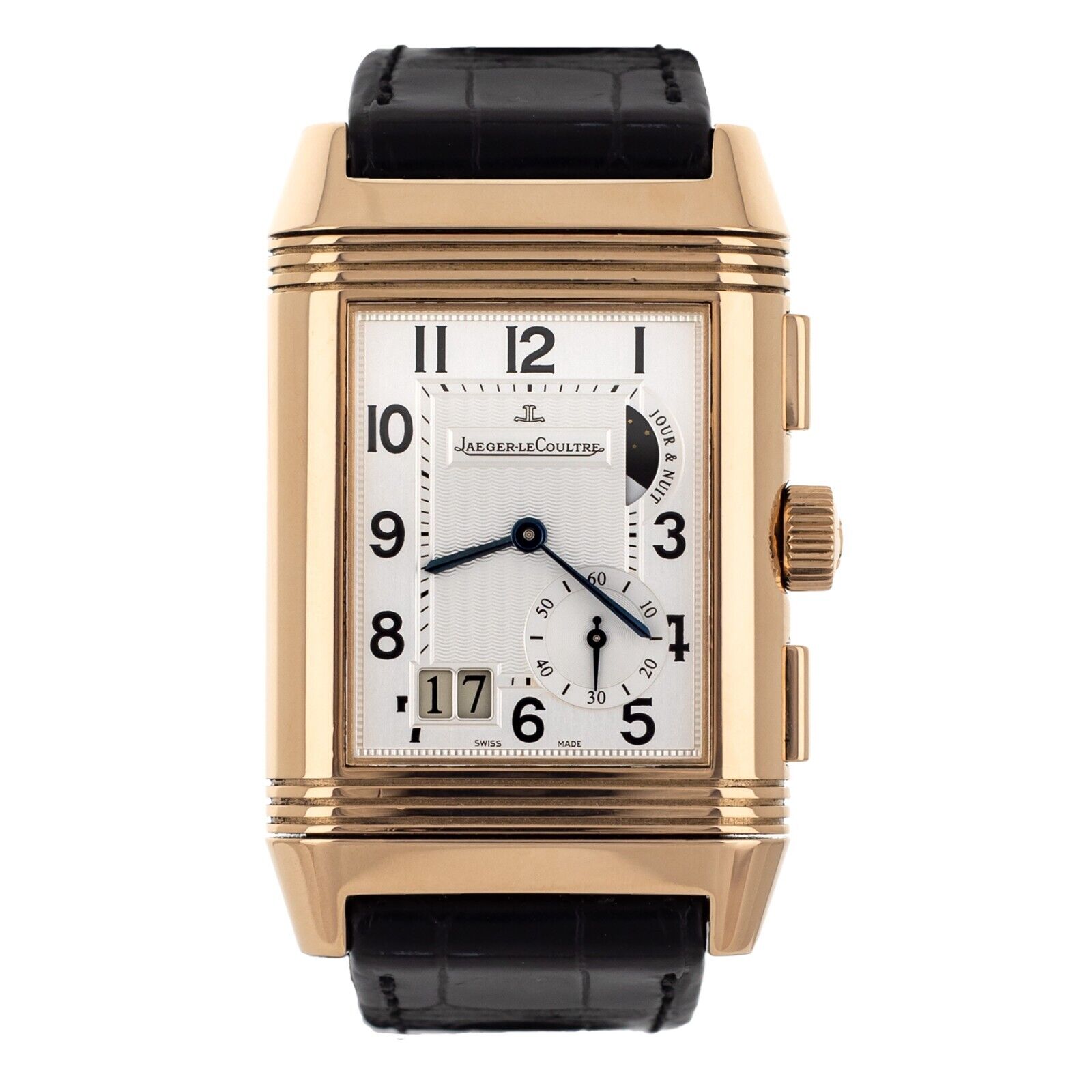 Jaeger LeCoultre Reverso Grande GMT Rose Gold Manual Winding
