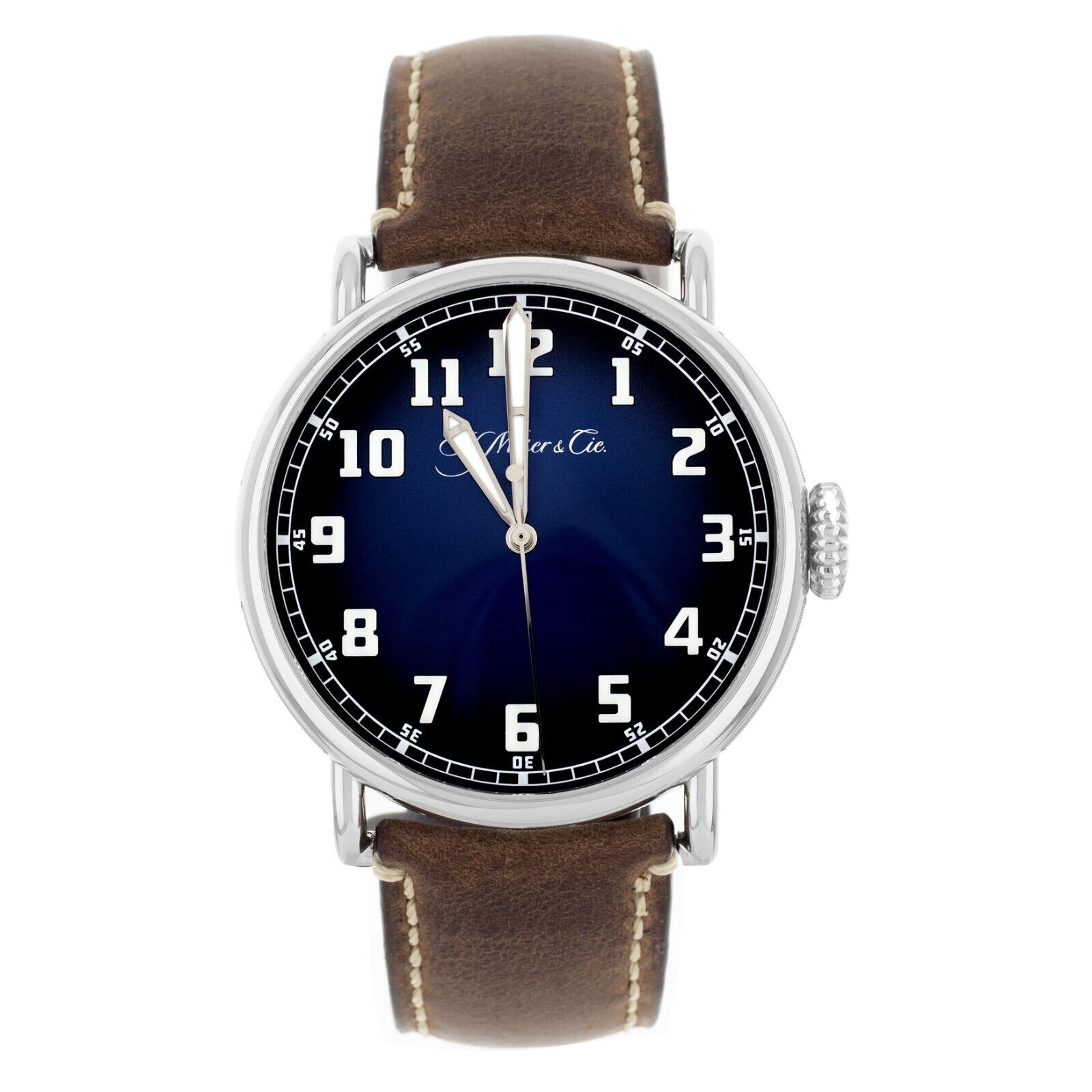 H. Moser  Cie. Heritage Centre Seconds Blue Dial Watch