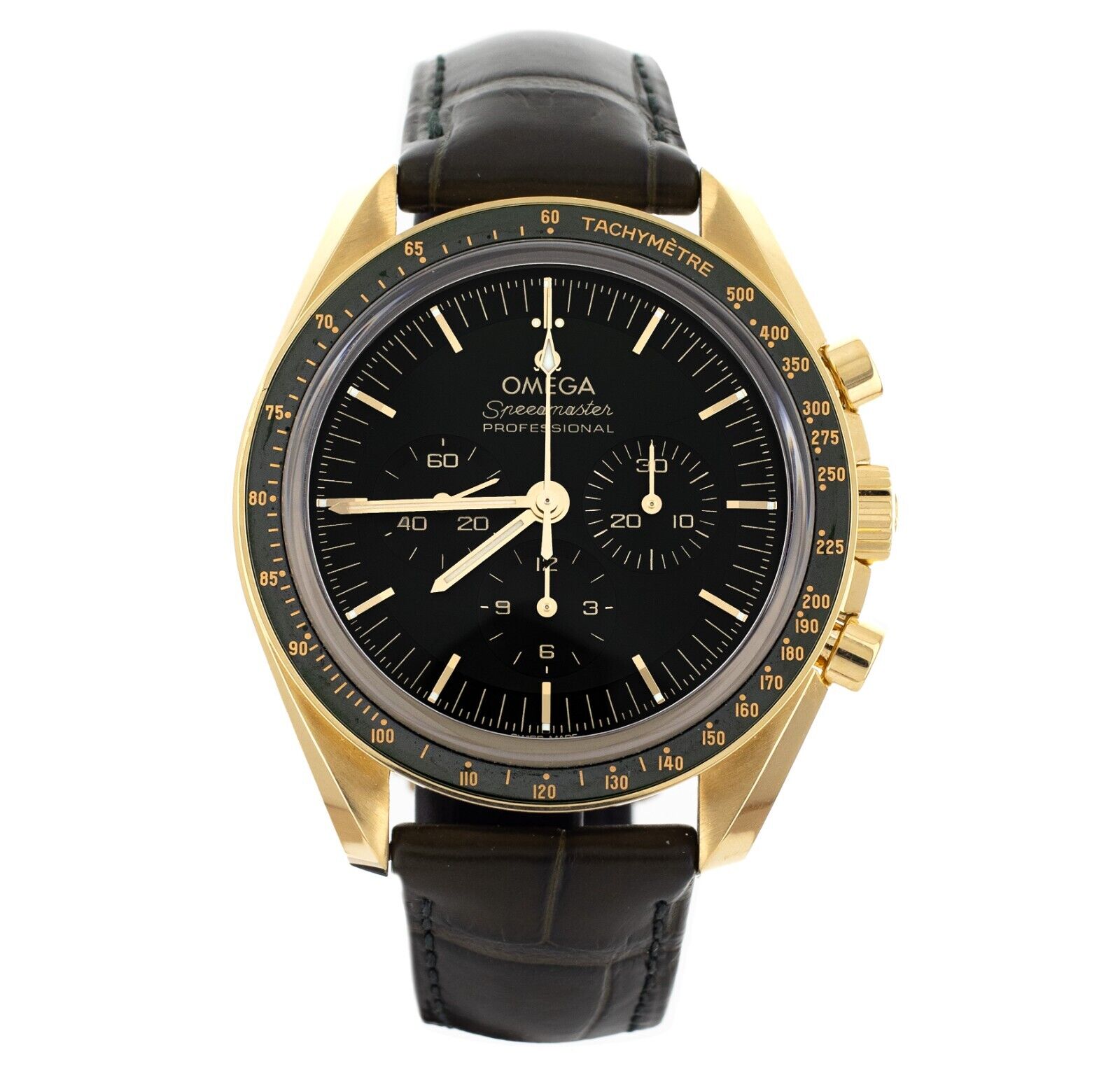 Omega Moonwatch Speedmaster Yellow Gold Manual Watch
