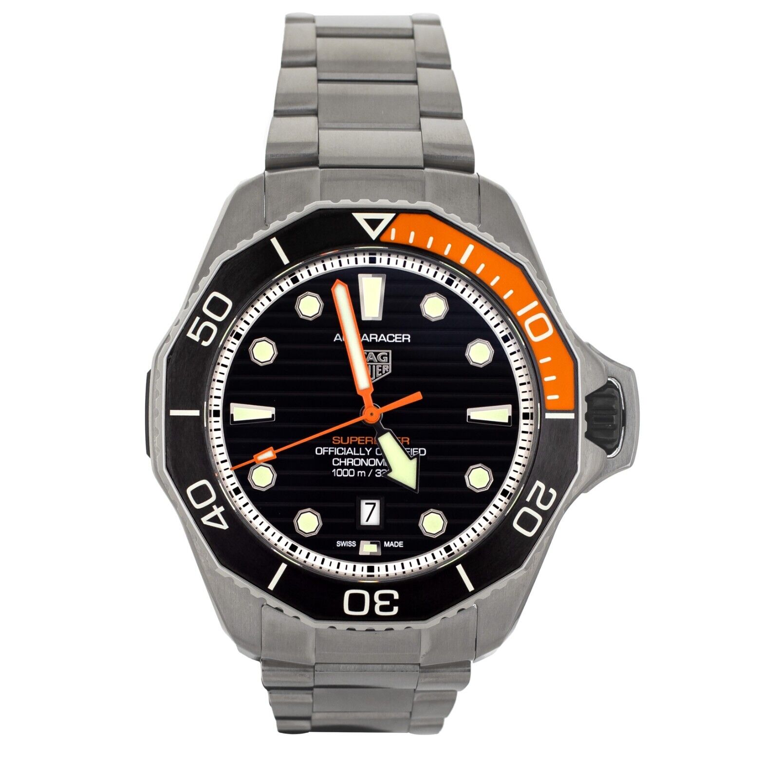 Tag Heuer Aquaracer Professional 1000 Superdiver Titanium Watch