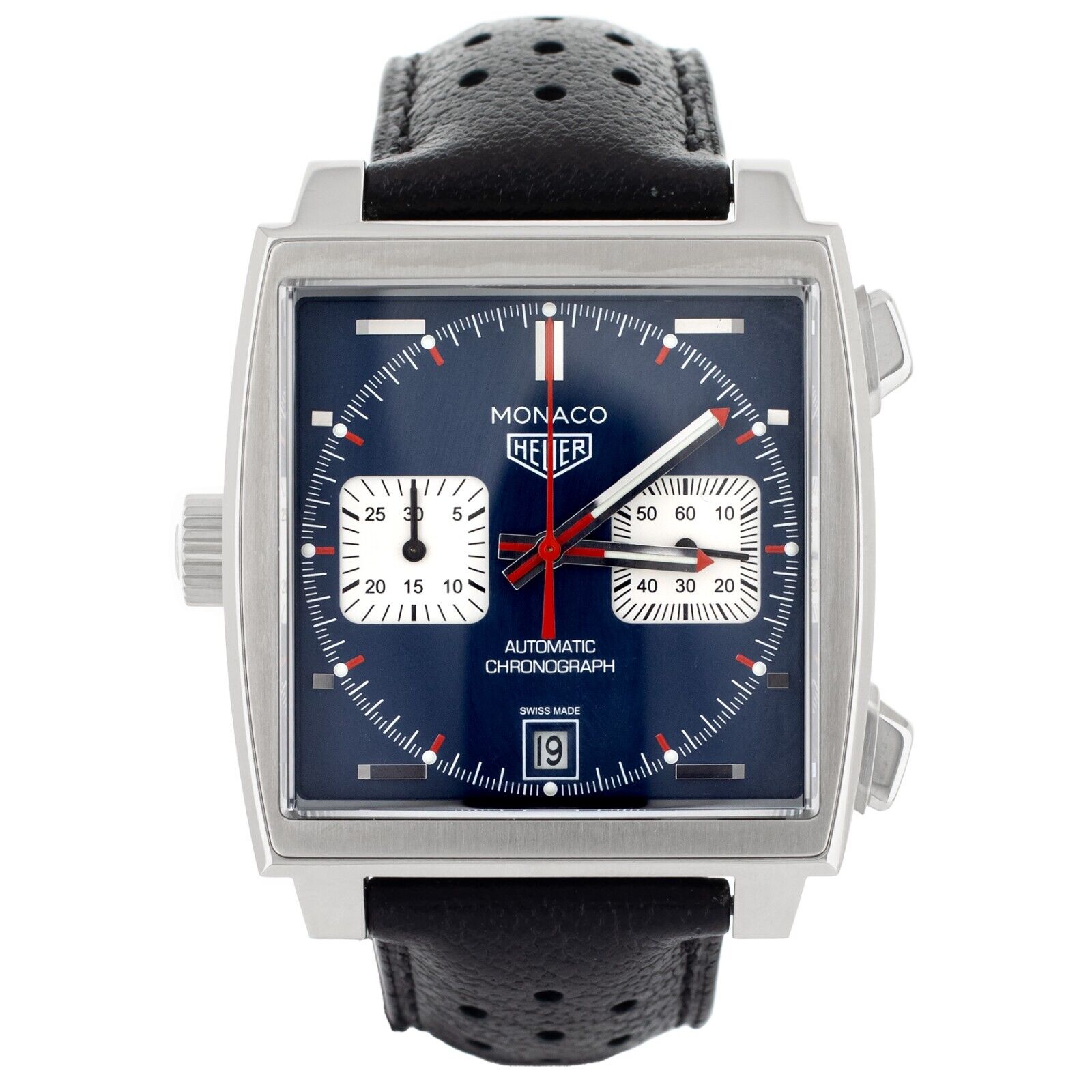 Tag Heuer Monaco Calibre 11 Chronograph Blue Dial
