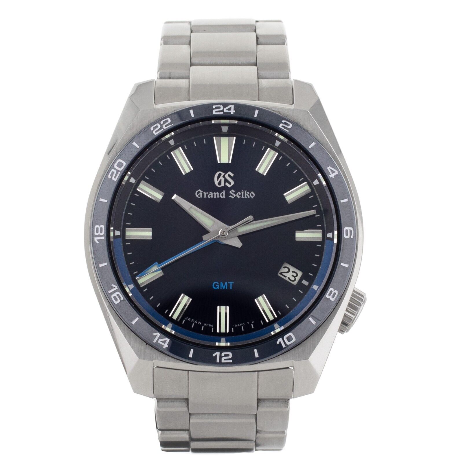 Grand Seiko Sport GMT Blue Quartz Stainless Steel
