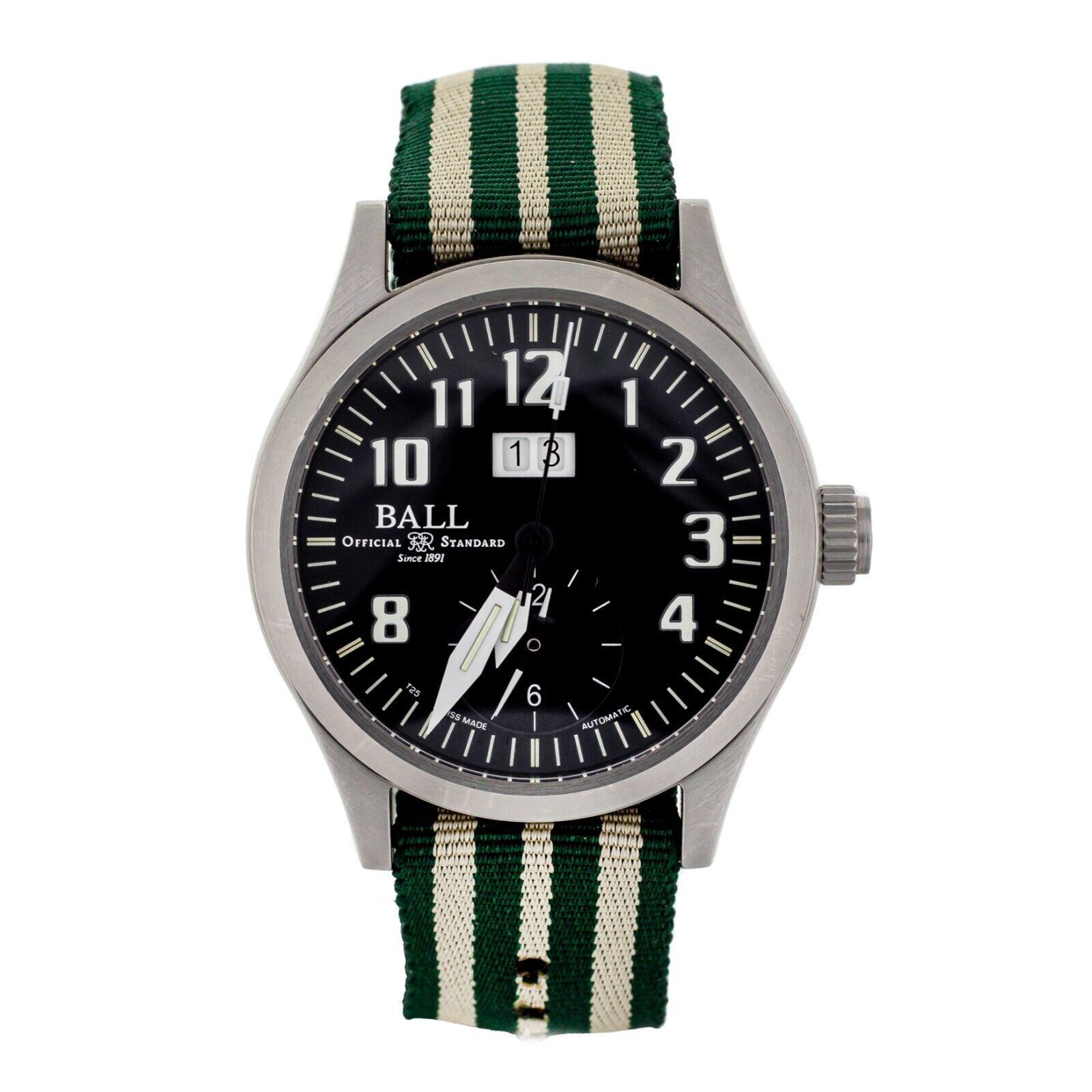 Ball Engineer Master II Voyager Black Dial Nato