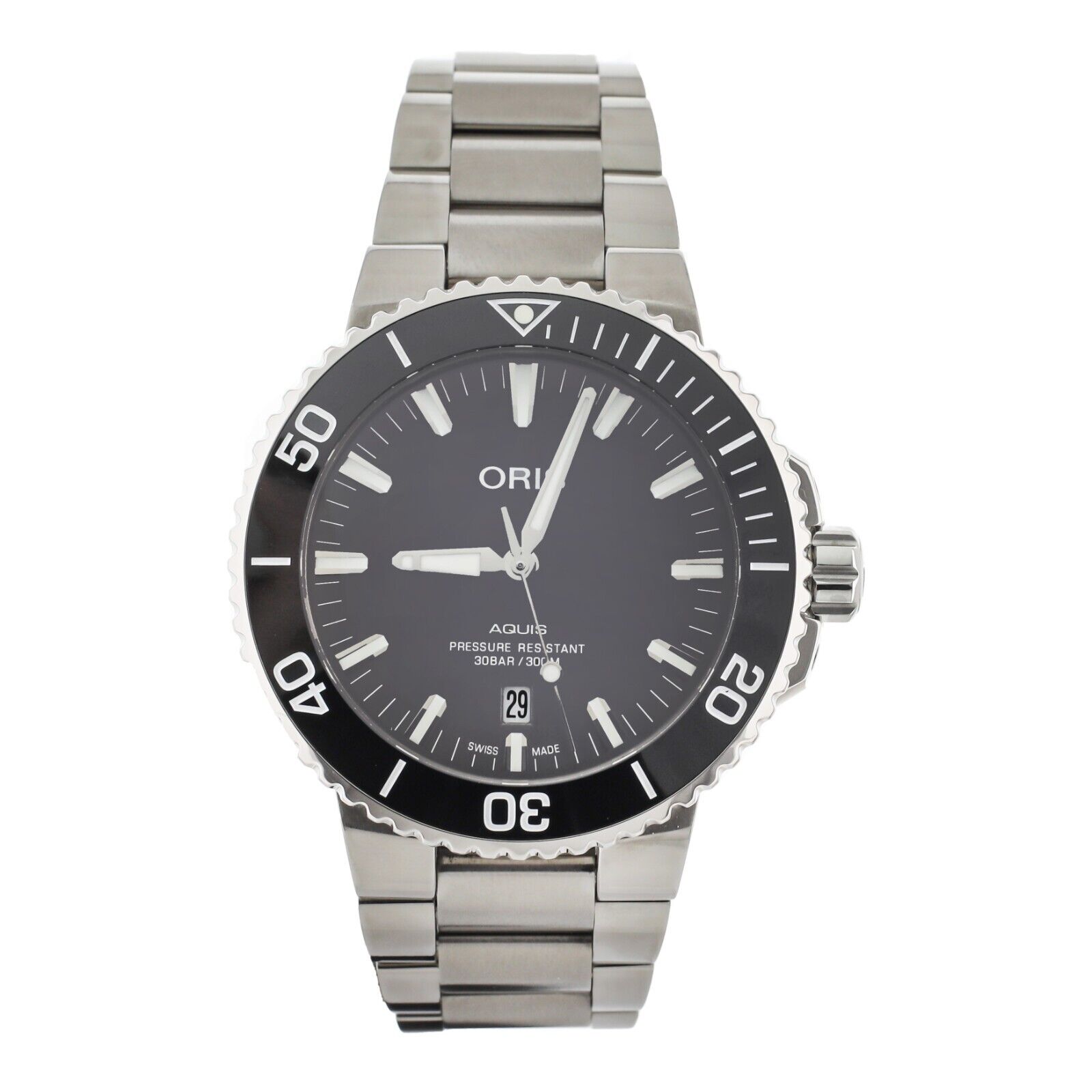 Oris Aquis Date Black Dial Titanium