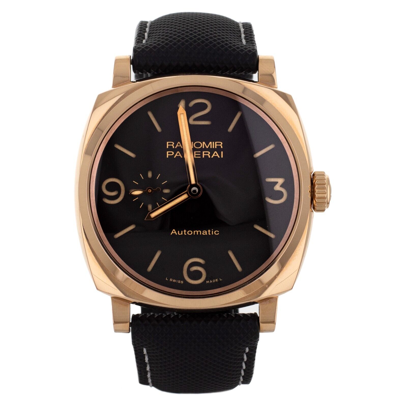 Panerai Radiomir 1940 3 Day Brown Dial Rose Gold