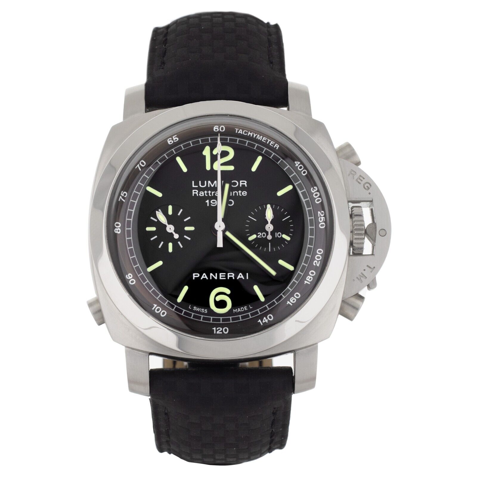 Panerai Luminor 1950 Rattrapante Black Stainless Stee Full Set