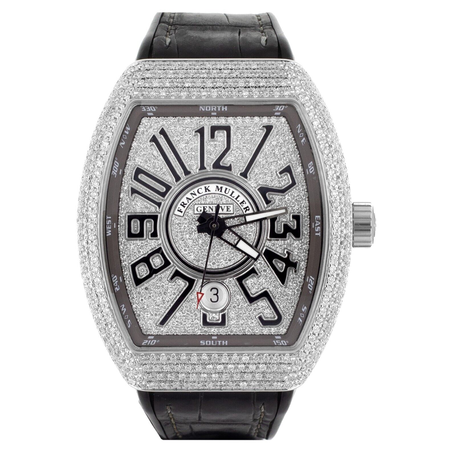 Franck Muller After Market Diamond Vanguard Steel Case Manual