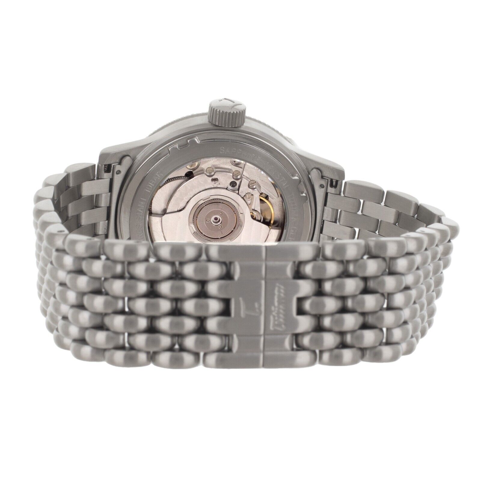 Tutima FX UTC Black Dial Stainless Steel Case & Bracelet Automatic 