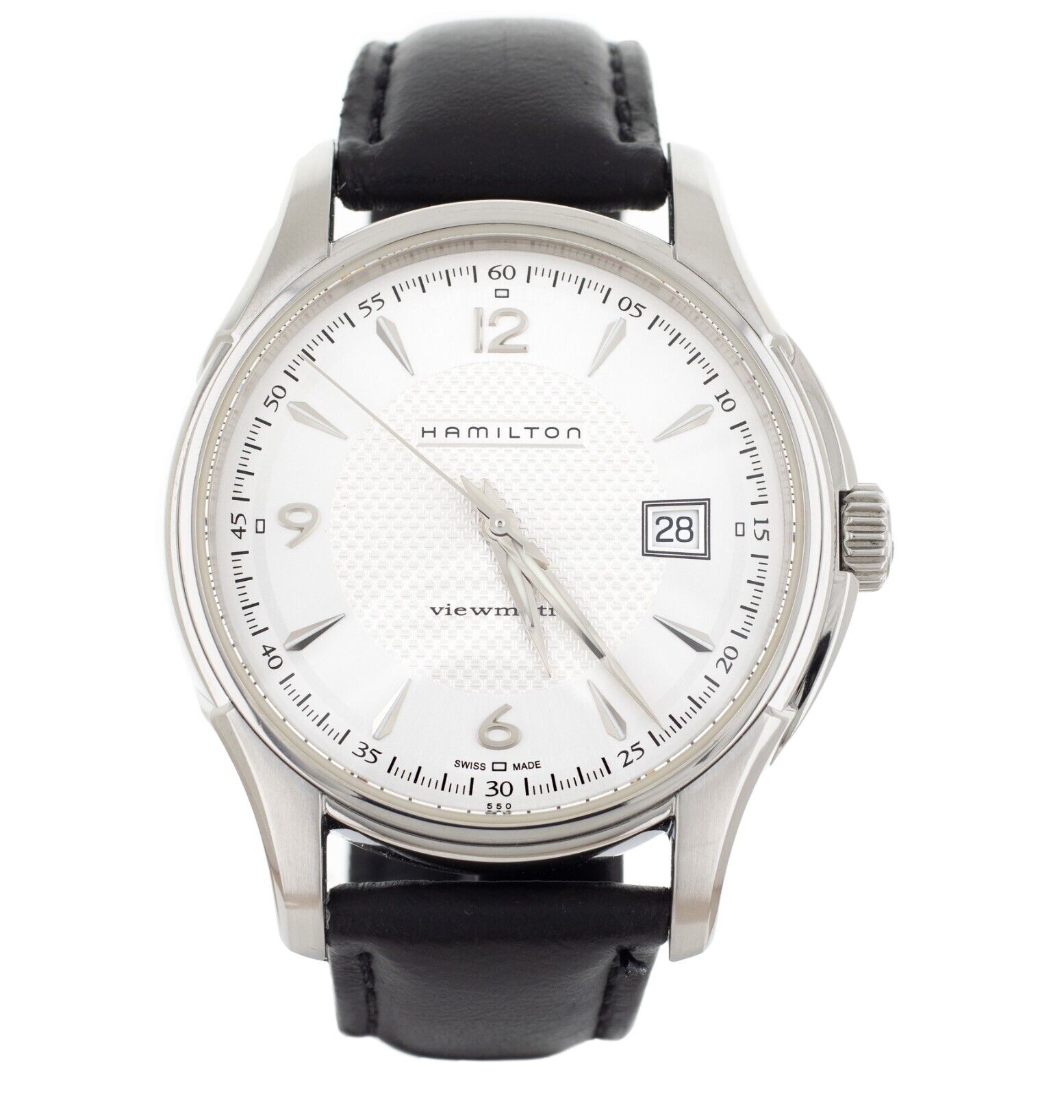 Hamilton Jazzmaster Viewmatic Stainless Steel Silver Dial